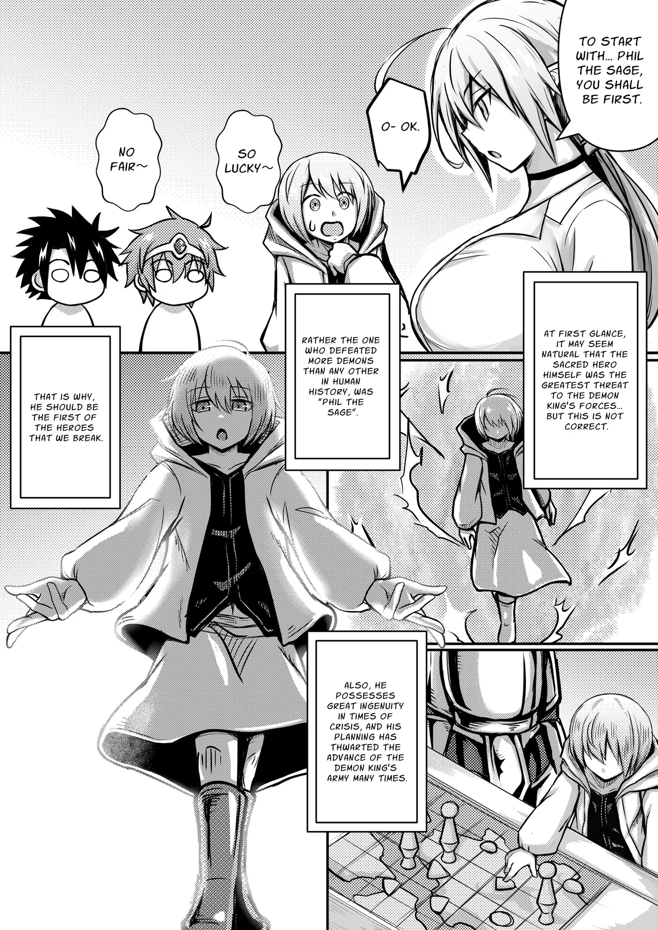 Deka Chichi Mazoku wa Ningen no Koto ga Wakaranai kara Yuusha o Kuppuku Saseru Tame ni Ecchi o Shitemiru Koto ni Shita 1 | The Big-Breasted Demons Don't Understand Humans, So They Decide To Bring the Heroes To Their Knees By Having Sex 1 page 9 full