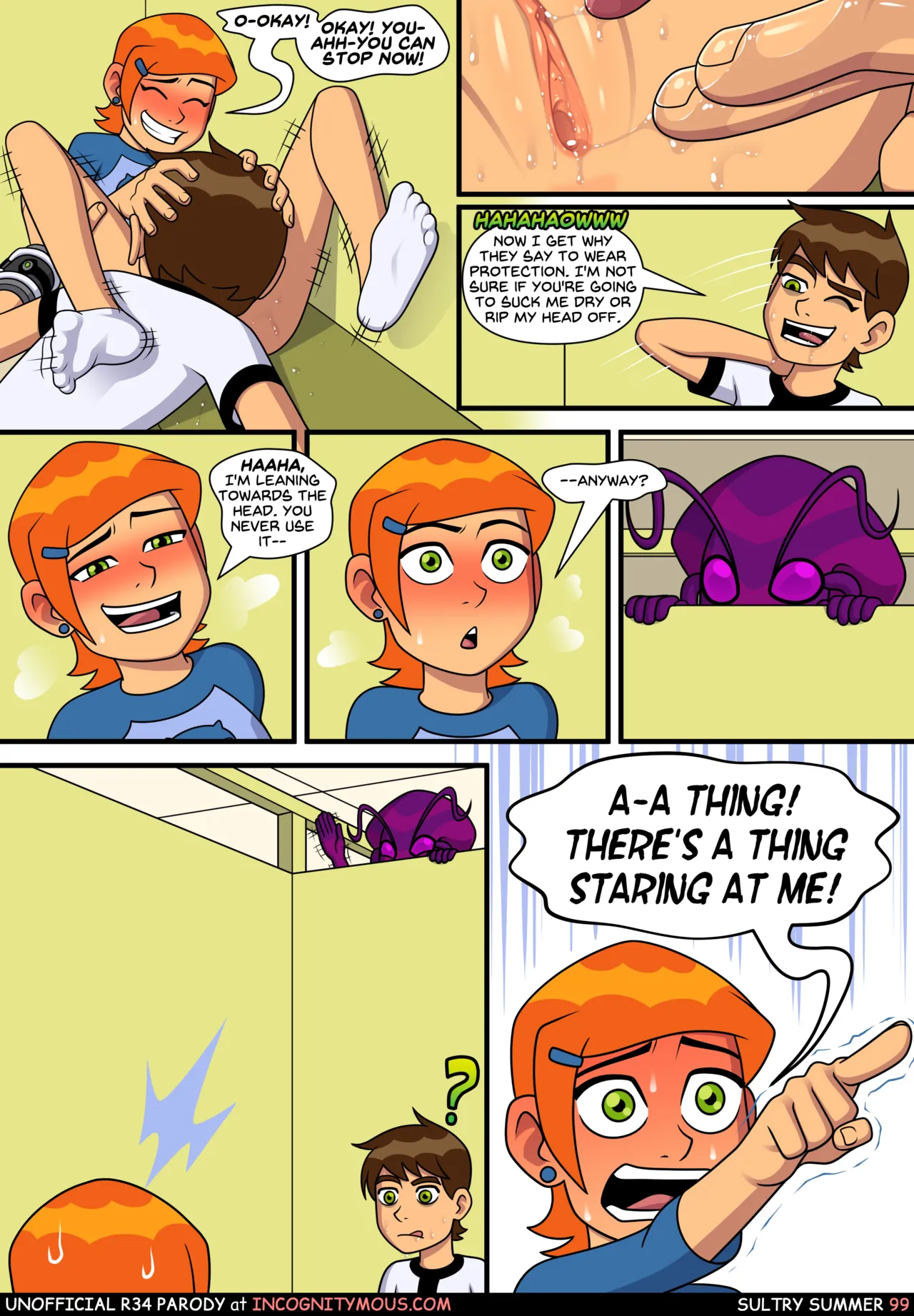 Gwen tennyson and ben Tennyson page 3 full