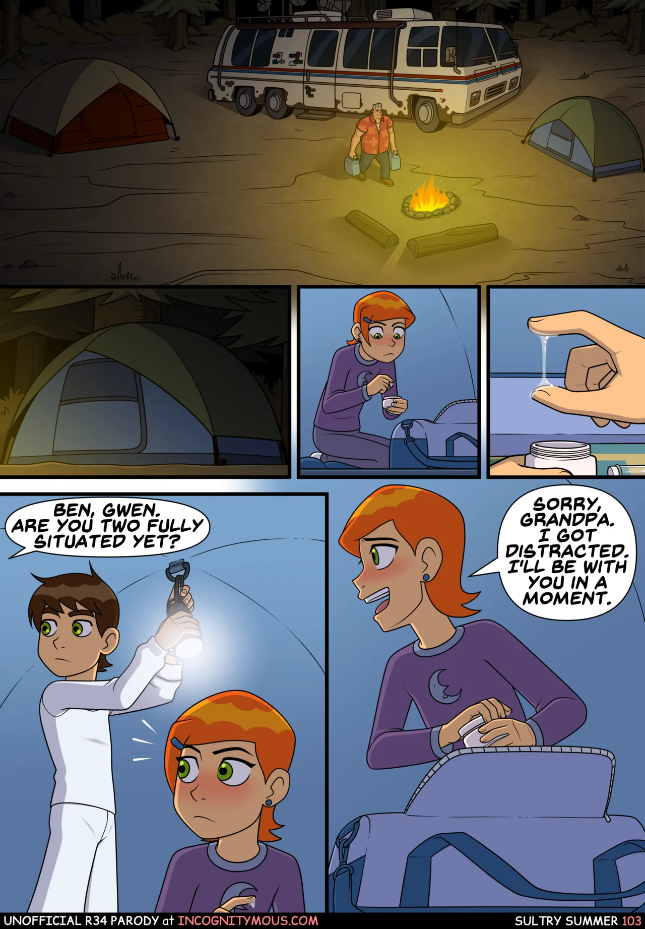 Gwen tennyson and ben Tennyson page 7 full