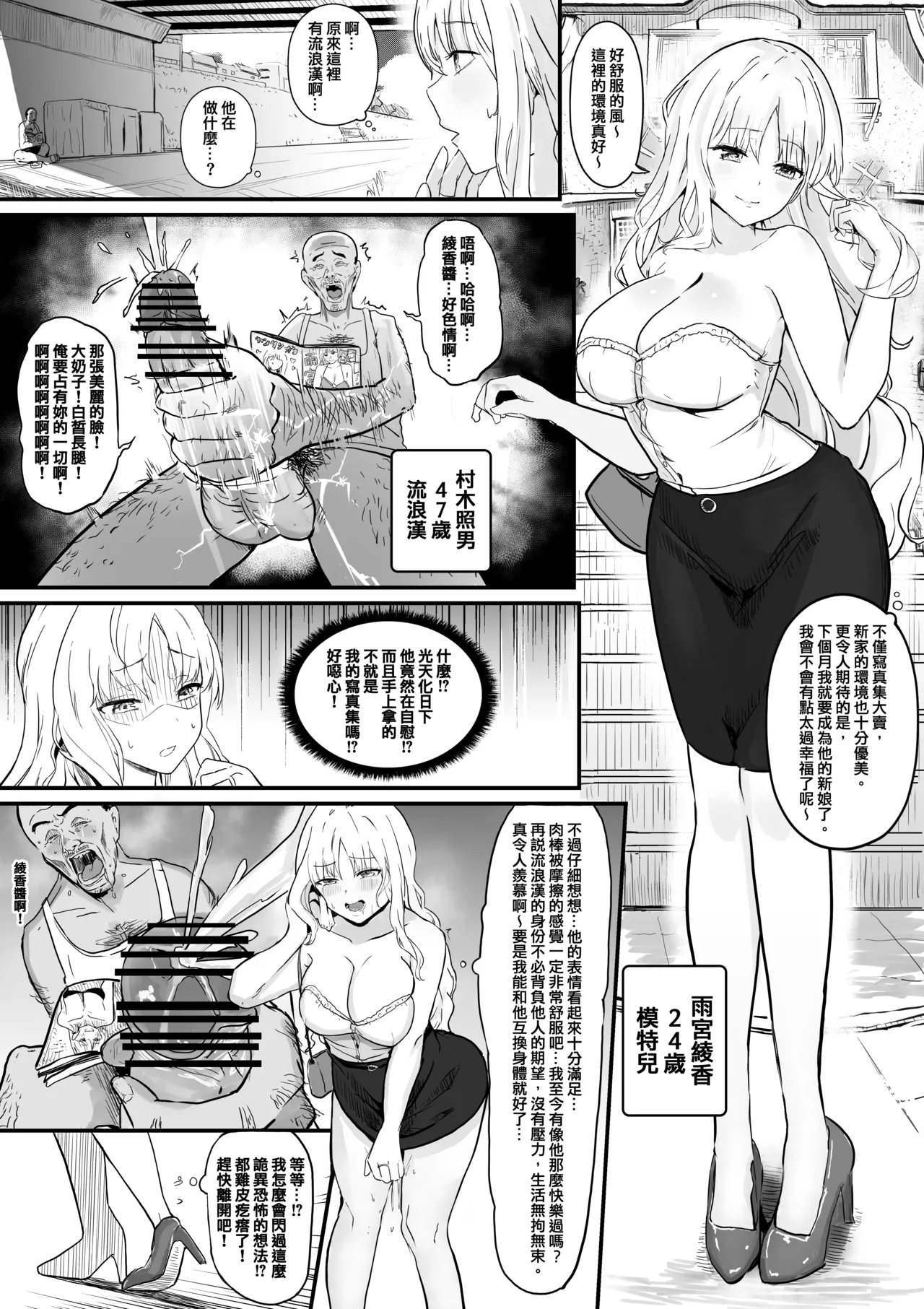 急性換身衝動－模特兒和流浪漢 page 2 full