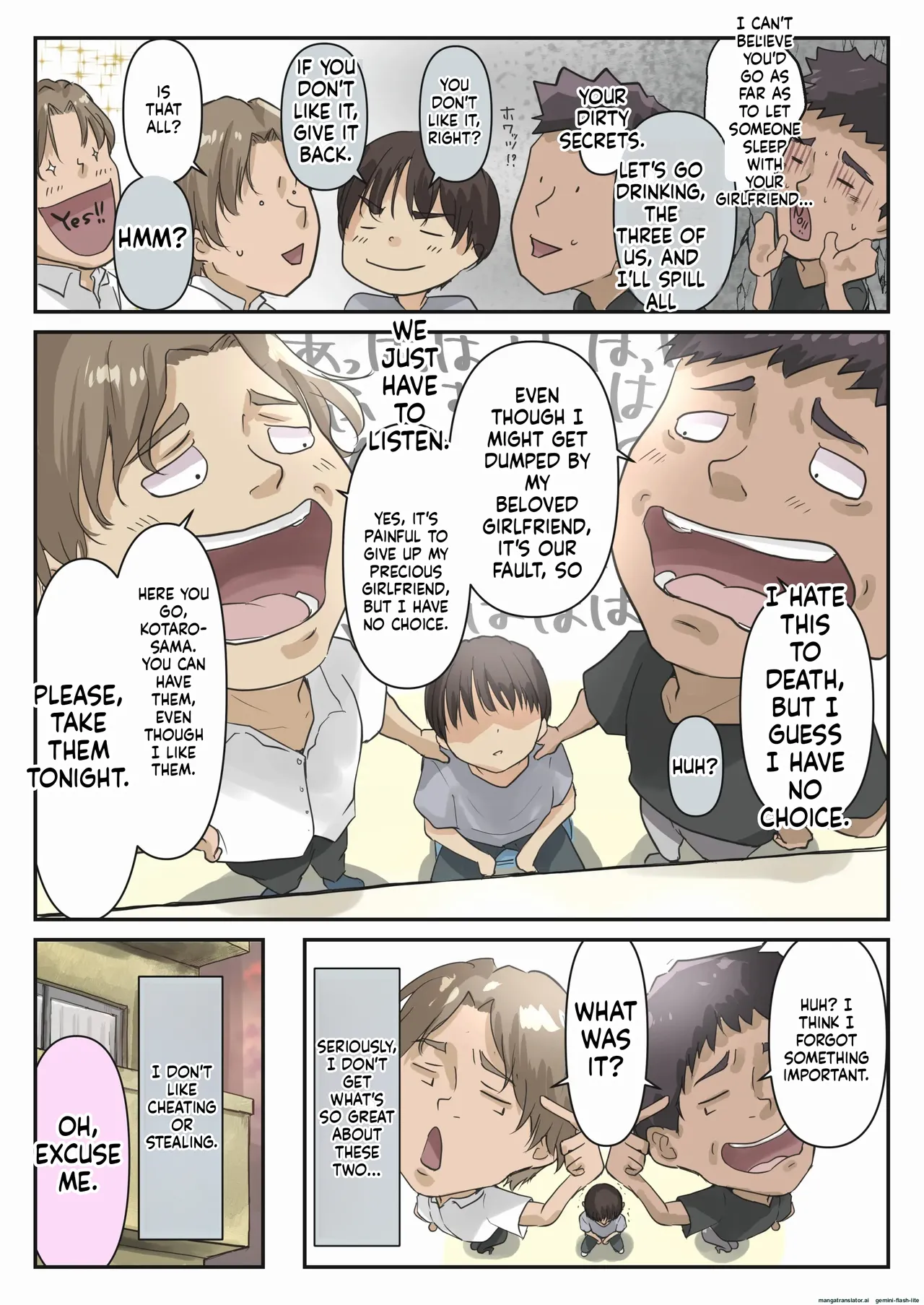 Chikutomo dattara Uwaki ja Nai!! | If it’s just ‘Nipple Friend,’ then it’s not cheating!! page 9 full