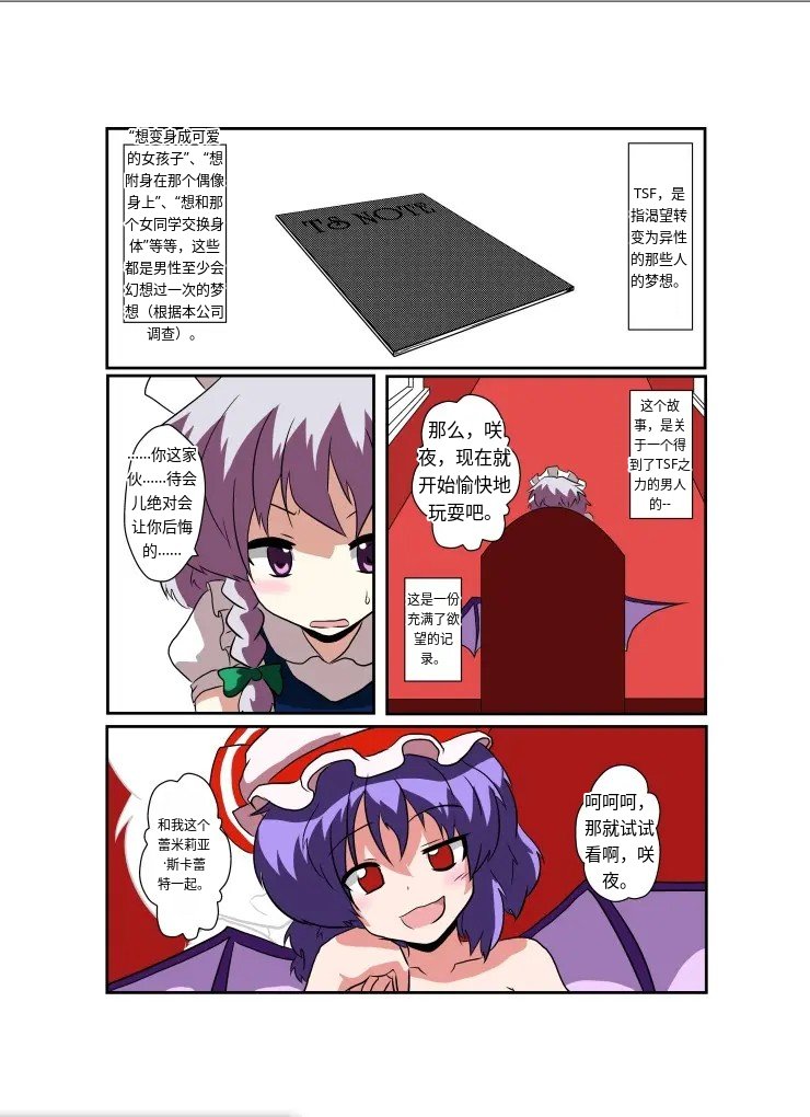 Touhou TS Monogatari～ Remiria Hen～|東方TS物语08~蕾米莉亚篇 page 5 full