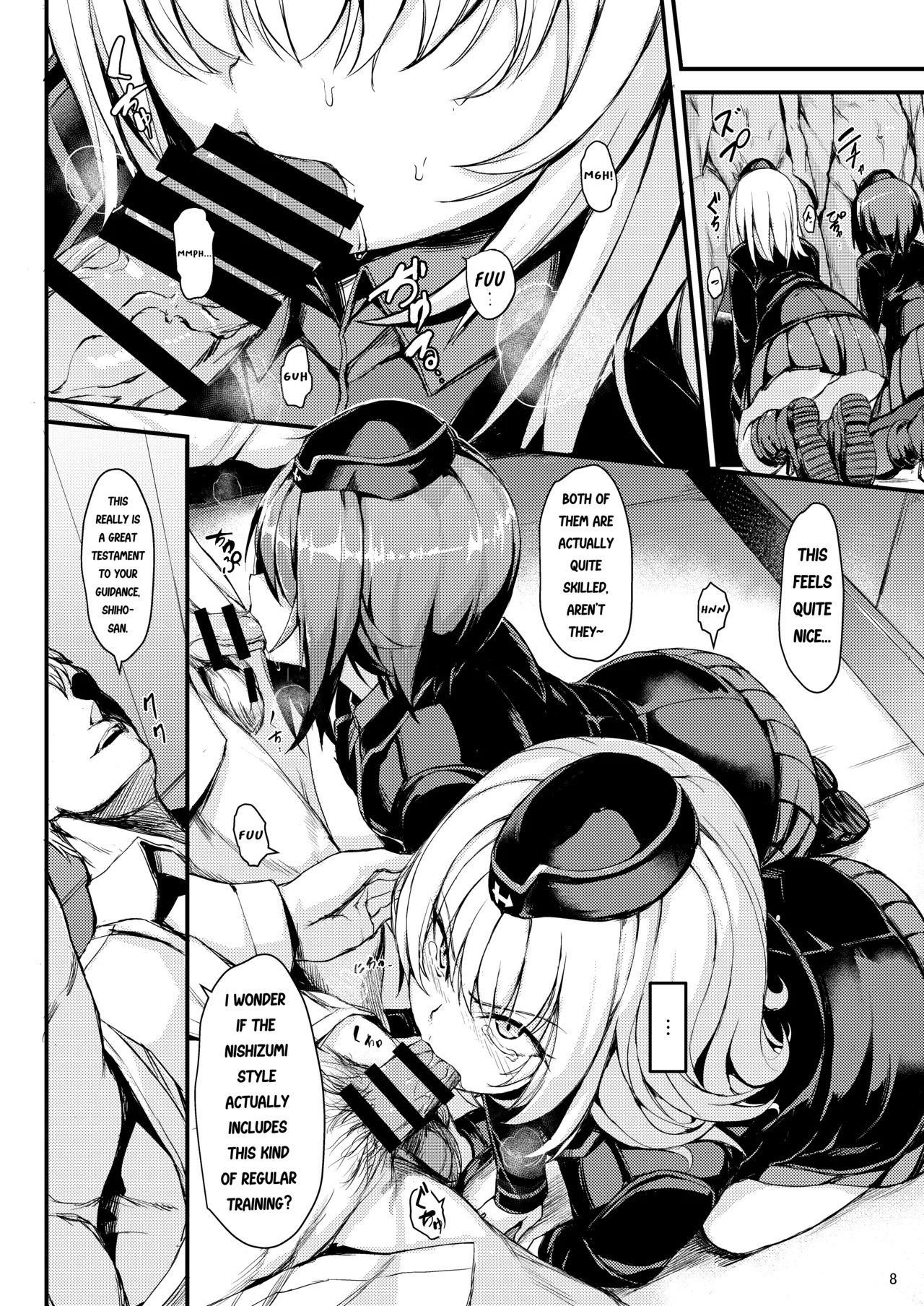 The Violation of Kuromorimine page 8 full