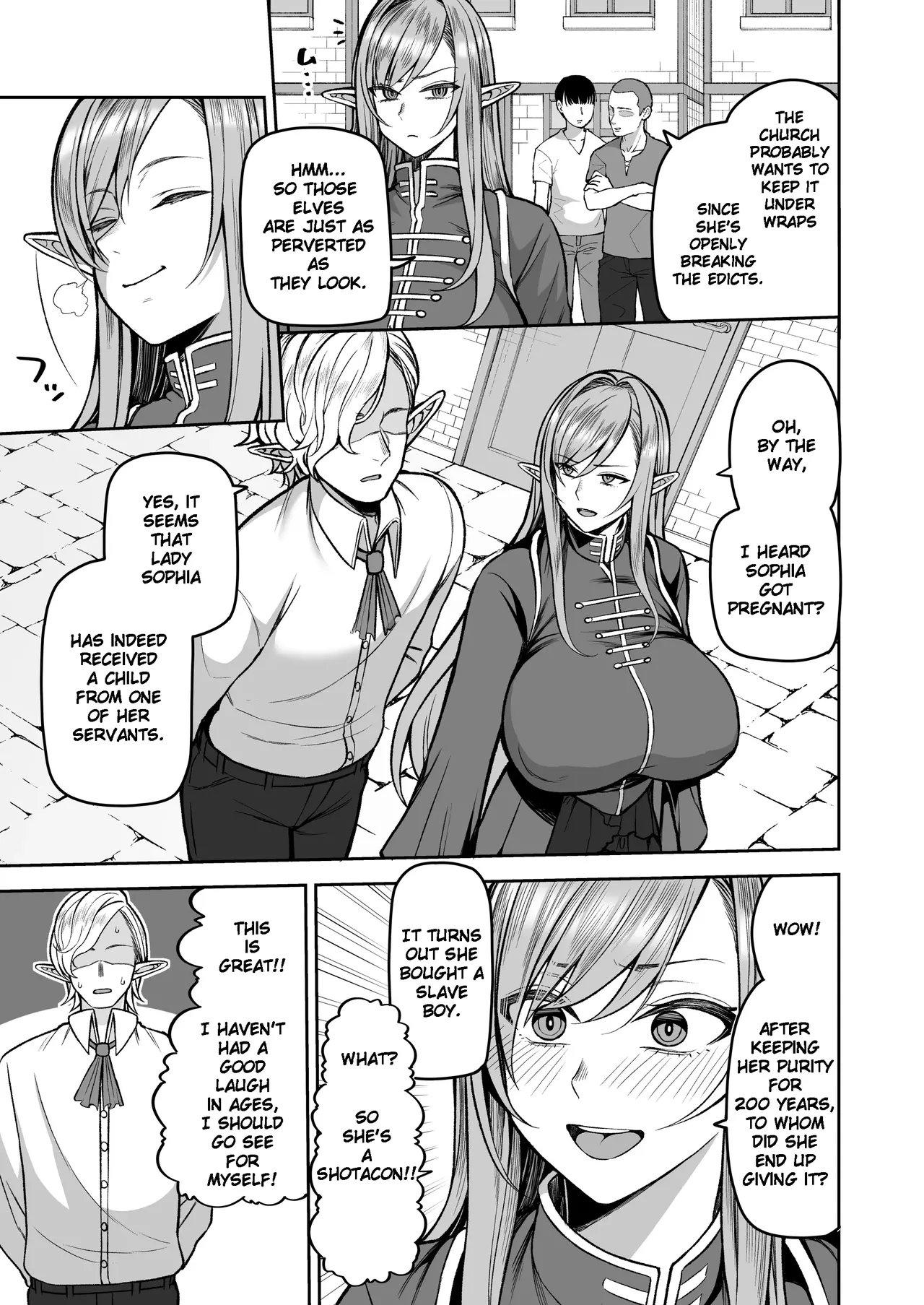 A 200 Year Old Virgin Elf Raises a Young Boy 2 page 4 full