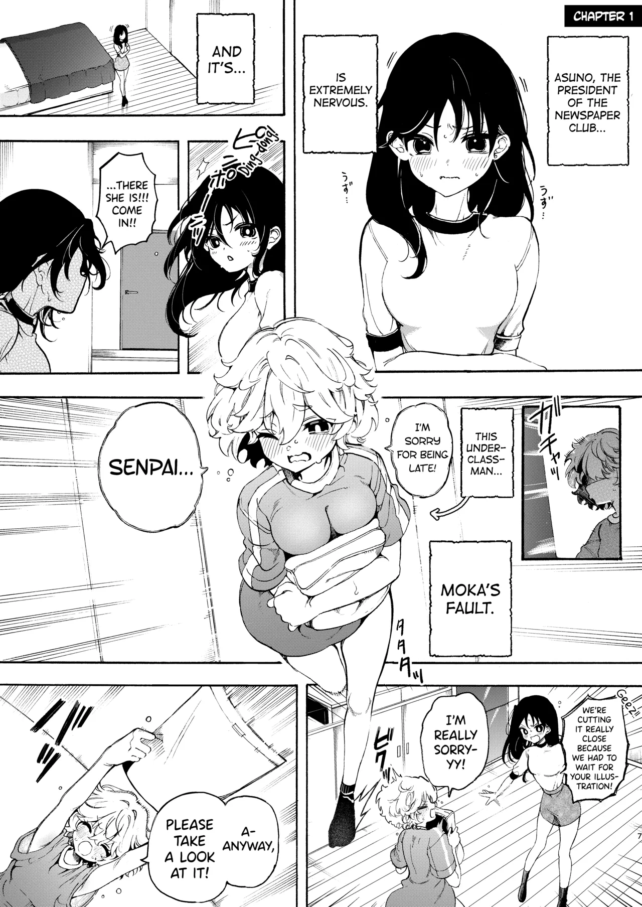 Circle no Senpai to Dekiai Ecchi - Doting sex with seniors in university club page 7 full