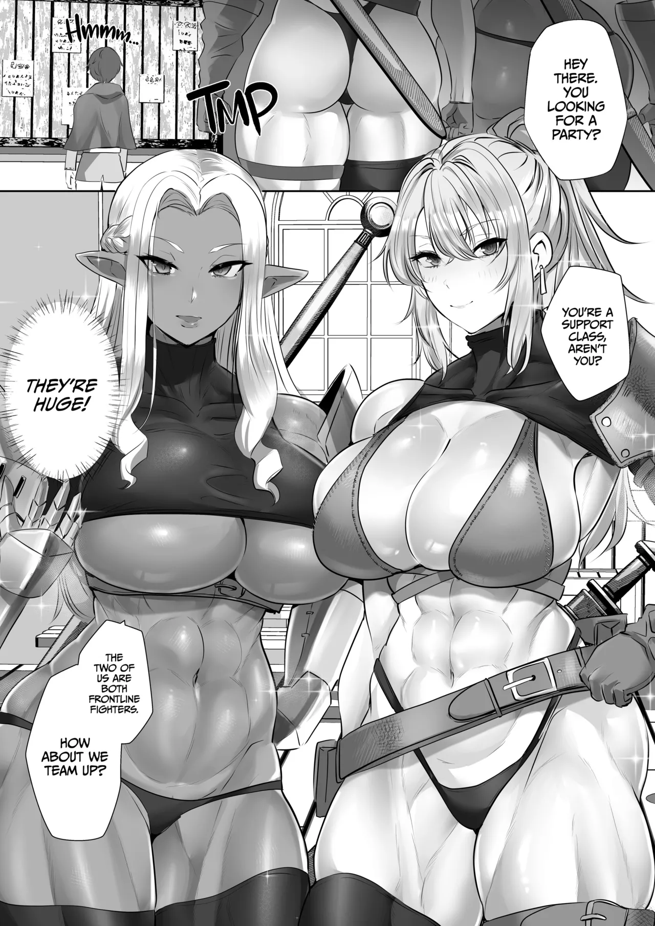 Beefy Swordswomen page 4 full