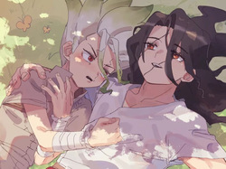 [Oh] TsukaSen Log (Dr.STONE) — page 11