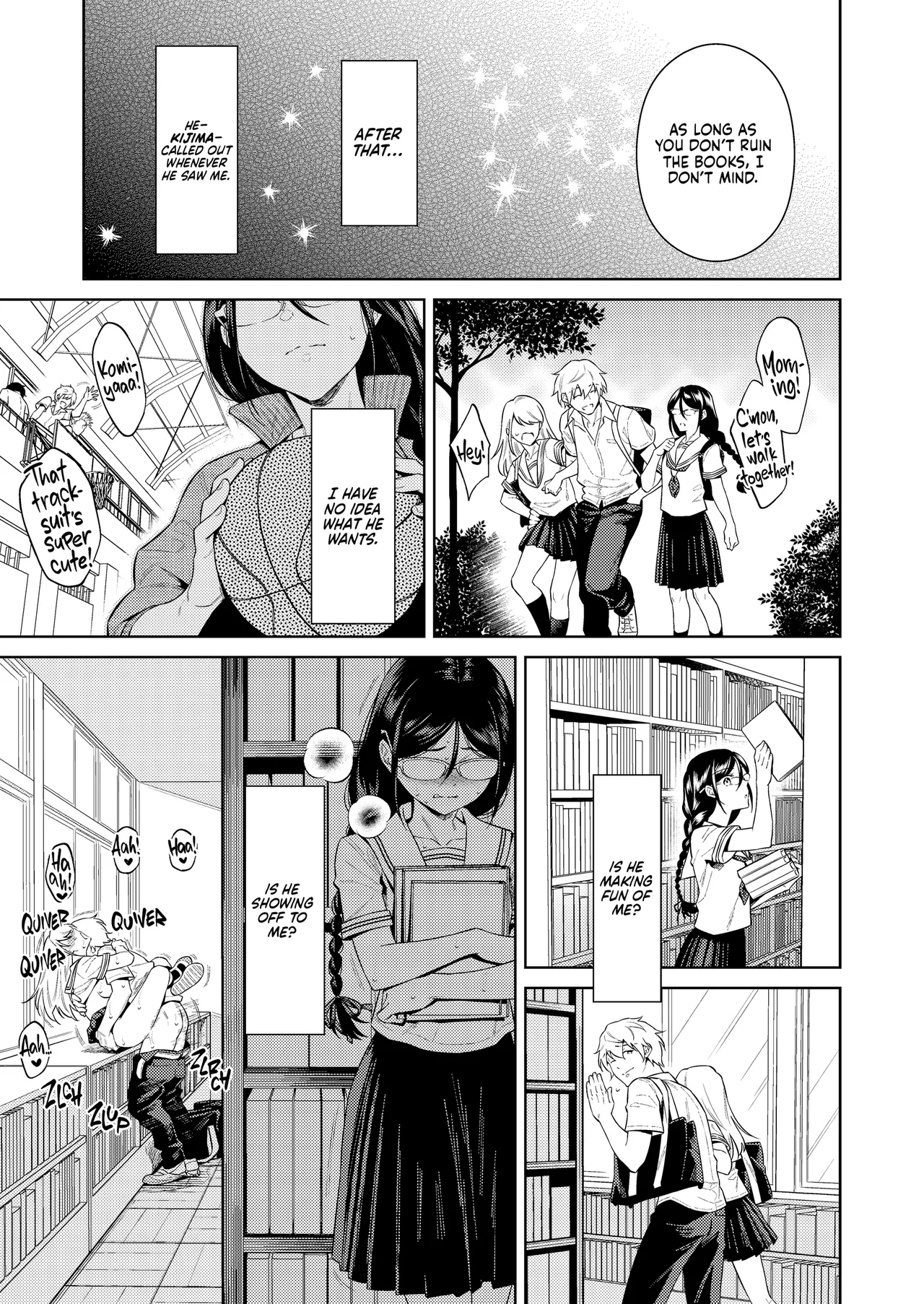 Toshoshitsu no Kedamono-tachi | Library Beasts page 8 full