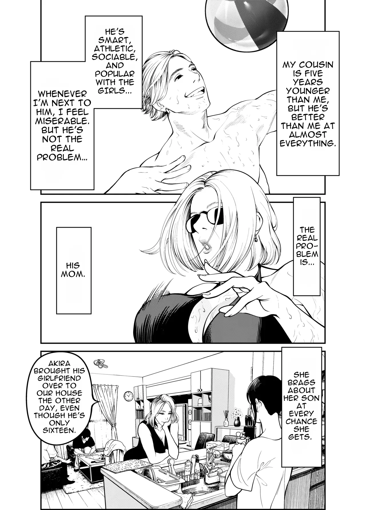 Oba-san to Umi no Ie de | At Beach House with My Aunt page 4 full