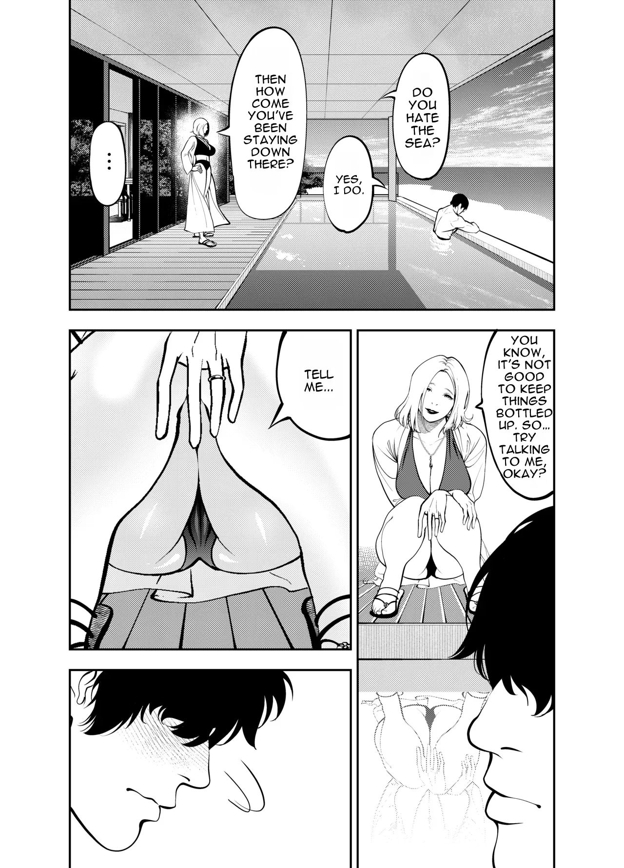 Oba-san to Umi no Ie de | At Beach House with My Aunt page 8 full