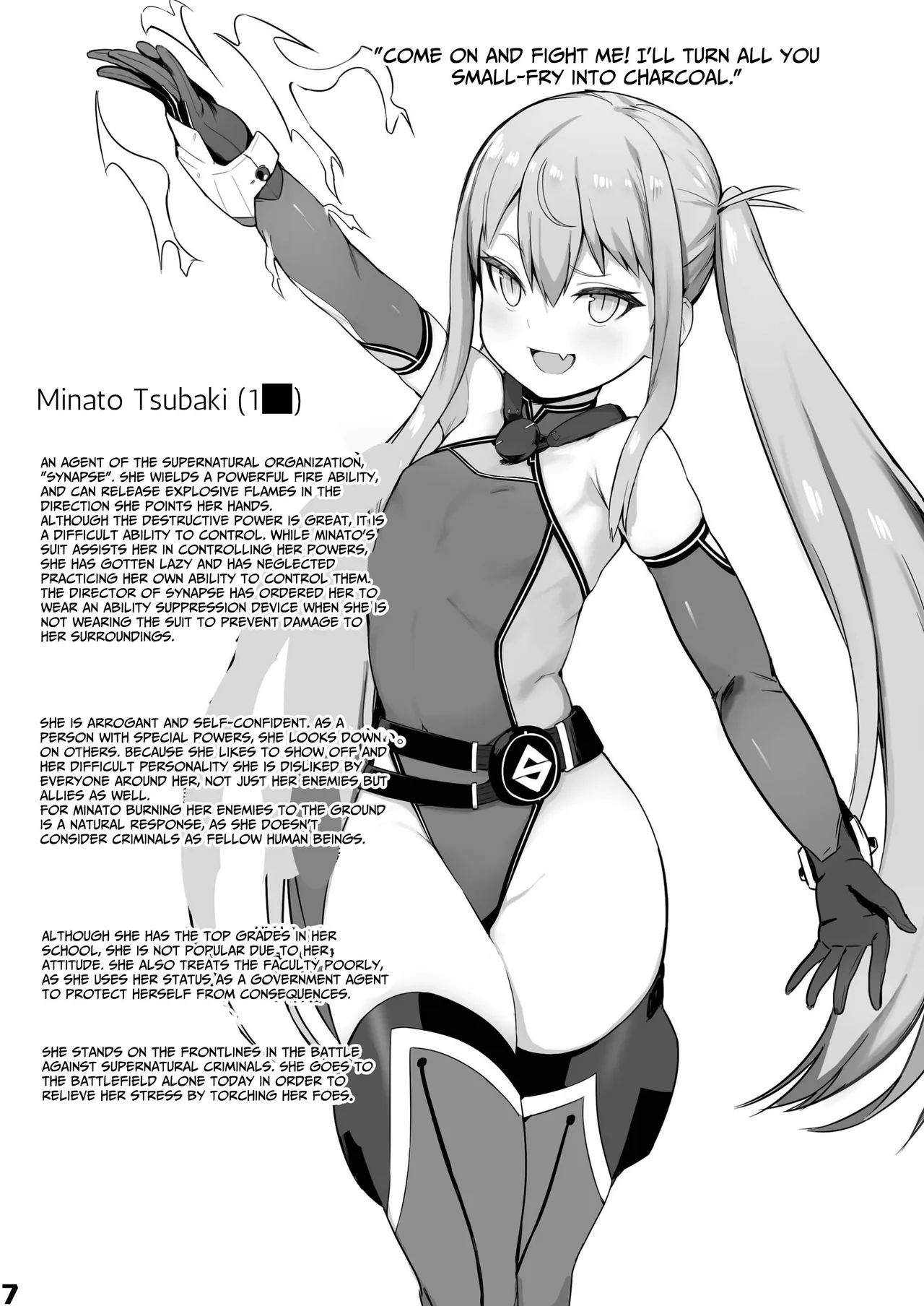 Inousha Shoujo Kesson Goudou | Severed Superpower Girls Collaborative Work page 6 full