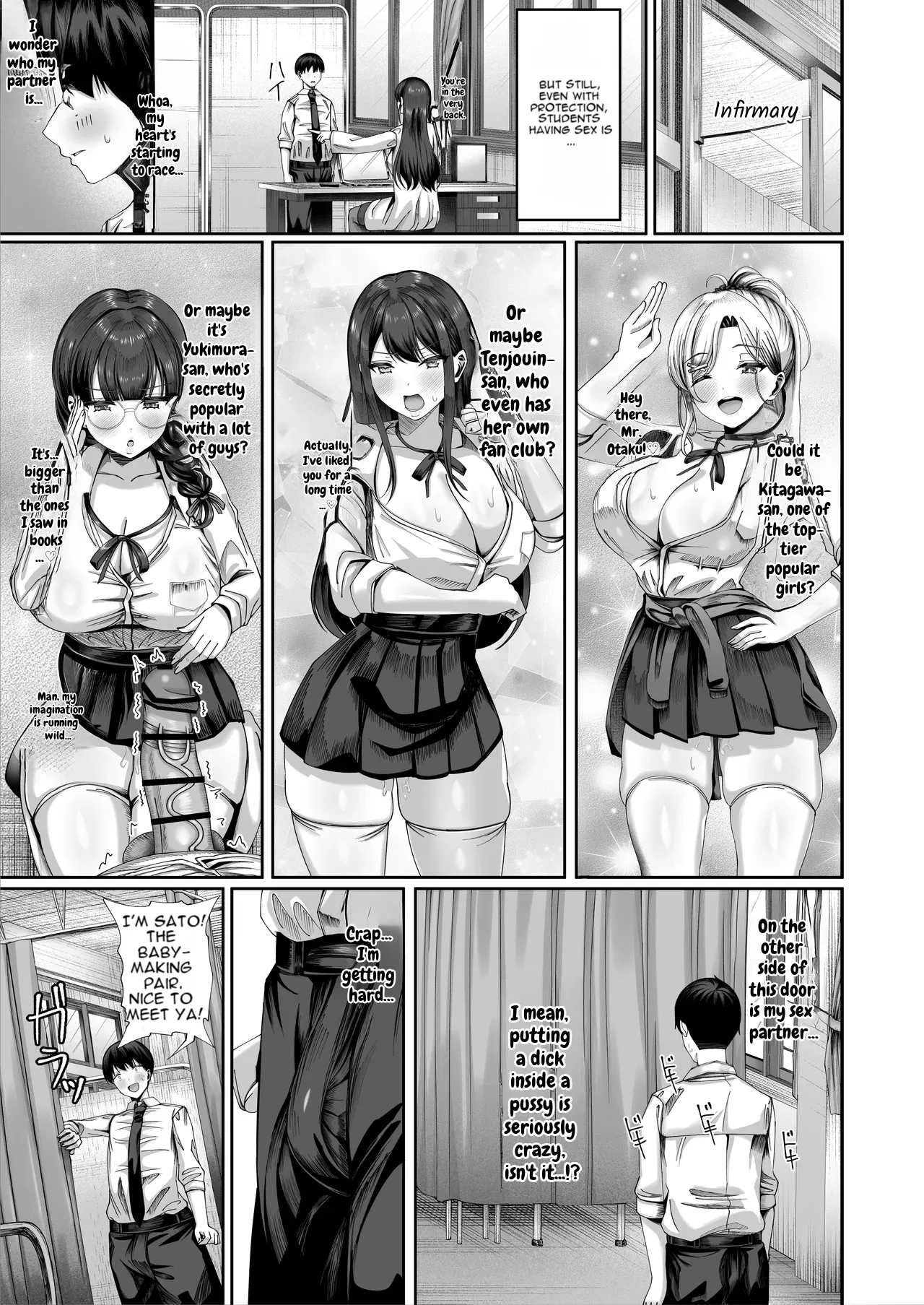 Ninkatsu Jisshuu, Hisshuuka ~Ore dake Itsudemo Nama Hame OK no Downer-kei Sensei ga Pair na Ken~ page 4 full