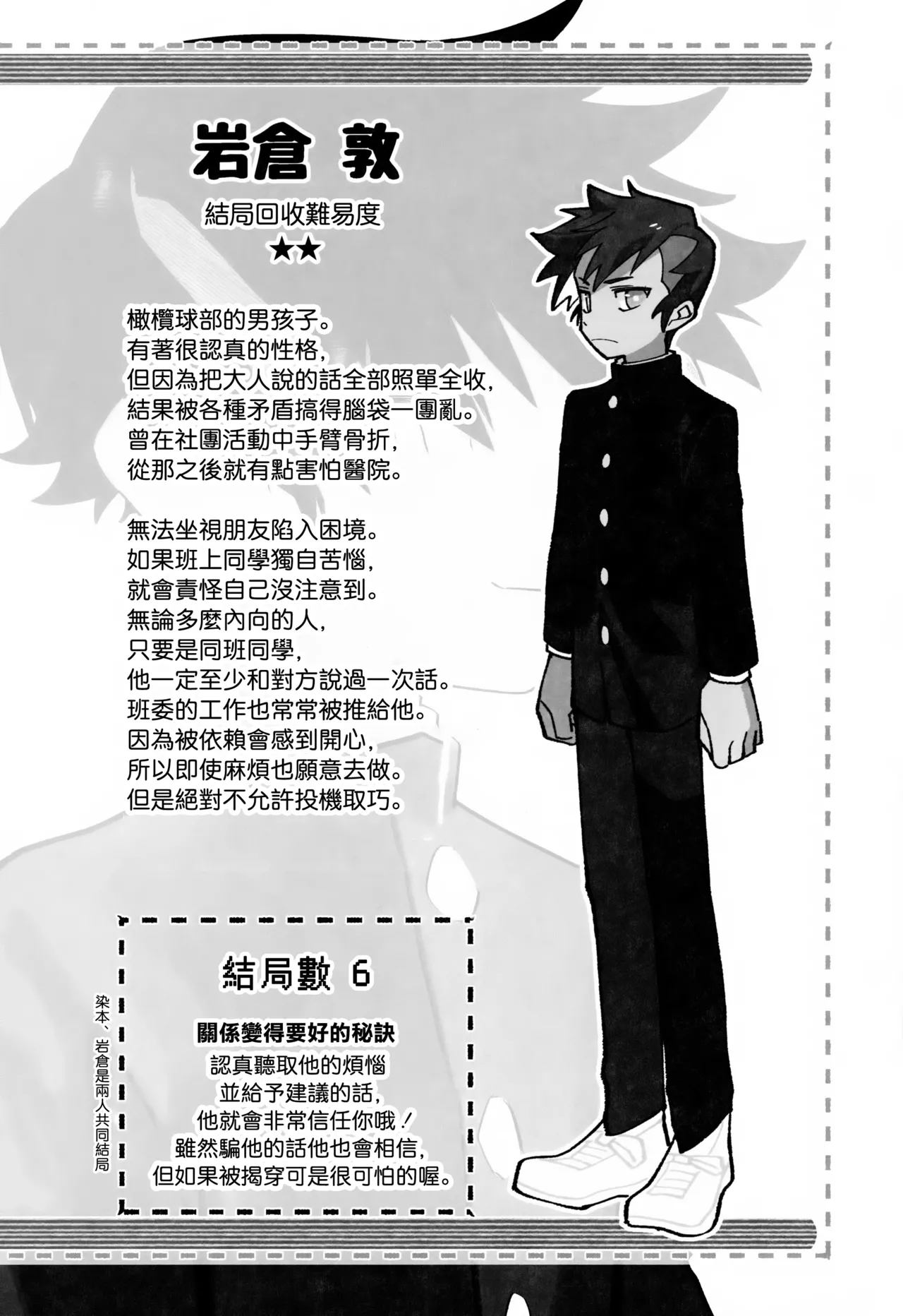 Tomodachi for a Week Kouryaku no Hon丨《一周的朋友》攻略本 page 10 full