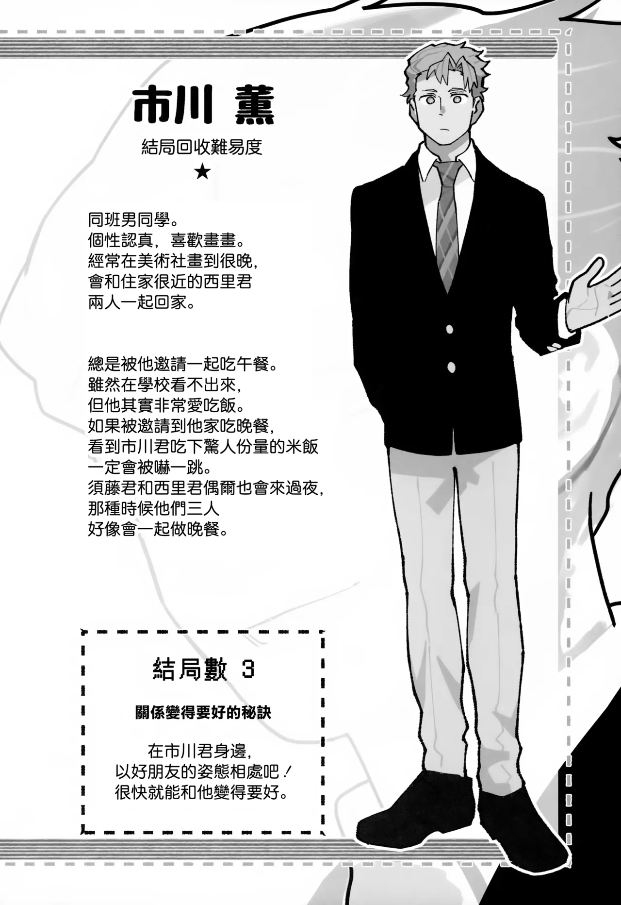 Tomodachi for a Week Kouryaku no Hon丨《一周的朋友》攻略本 page 6 full