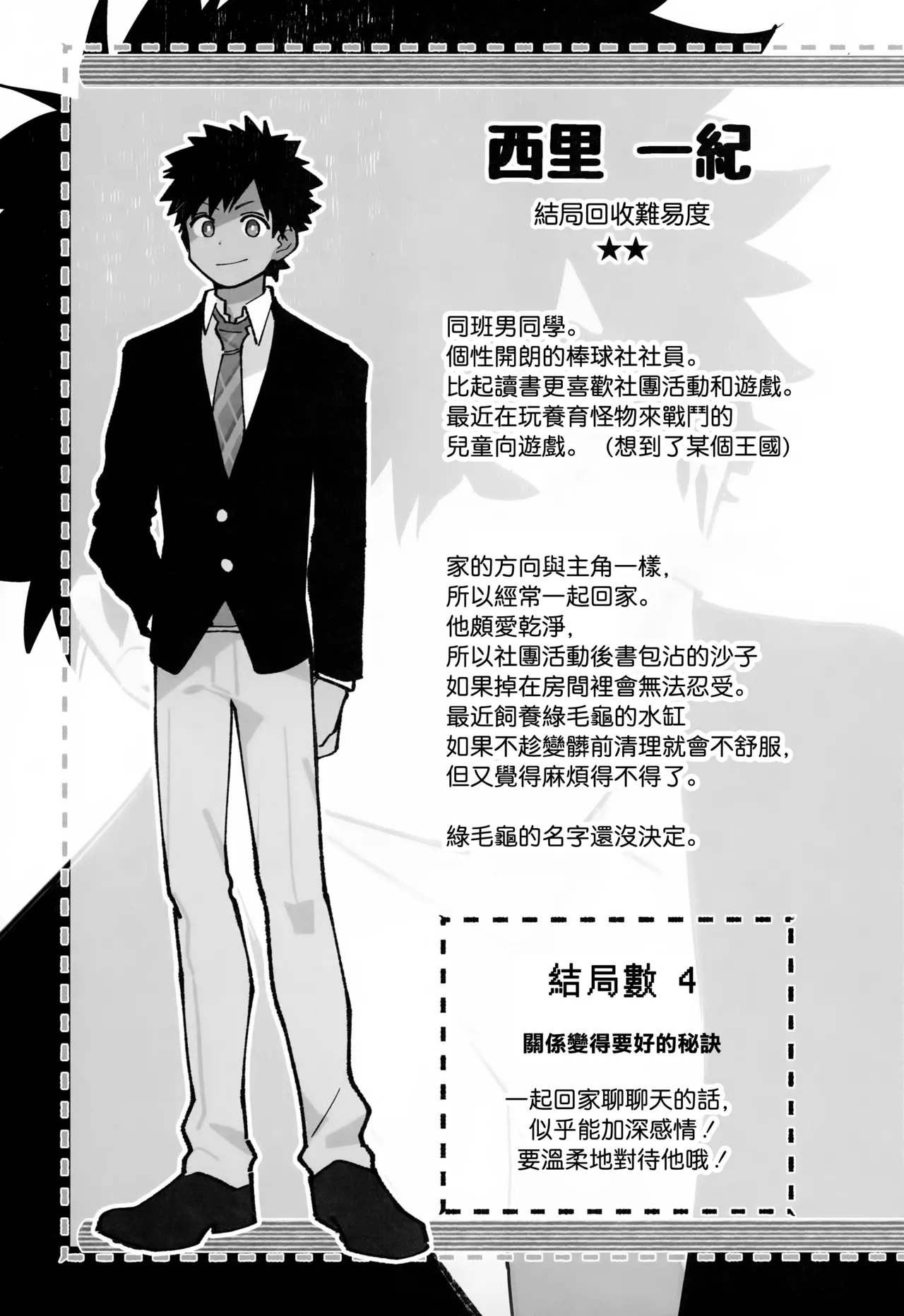 Tomodachi for a Week Kouryaku no Hon丨《一周的朋友》攻略本 page 7 full