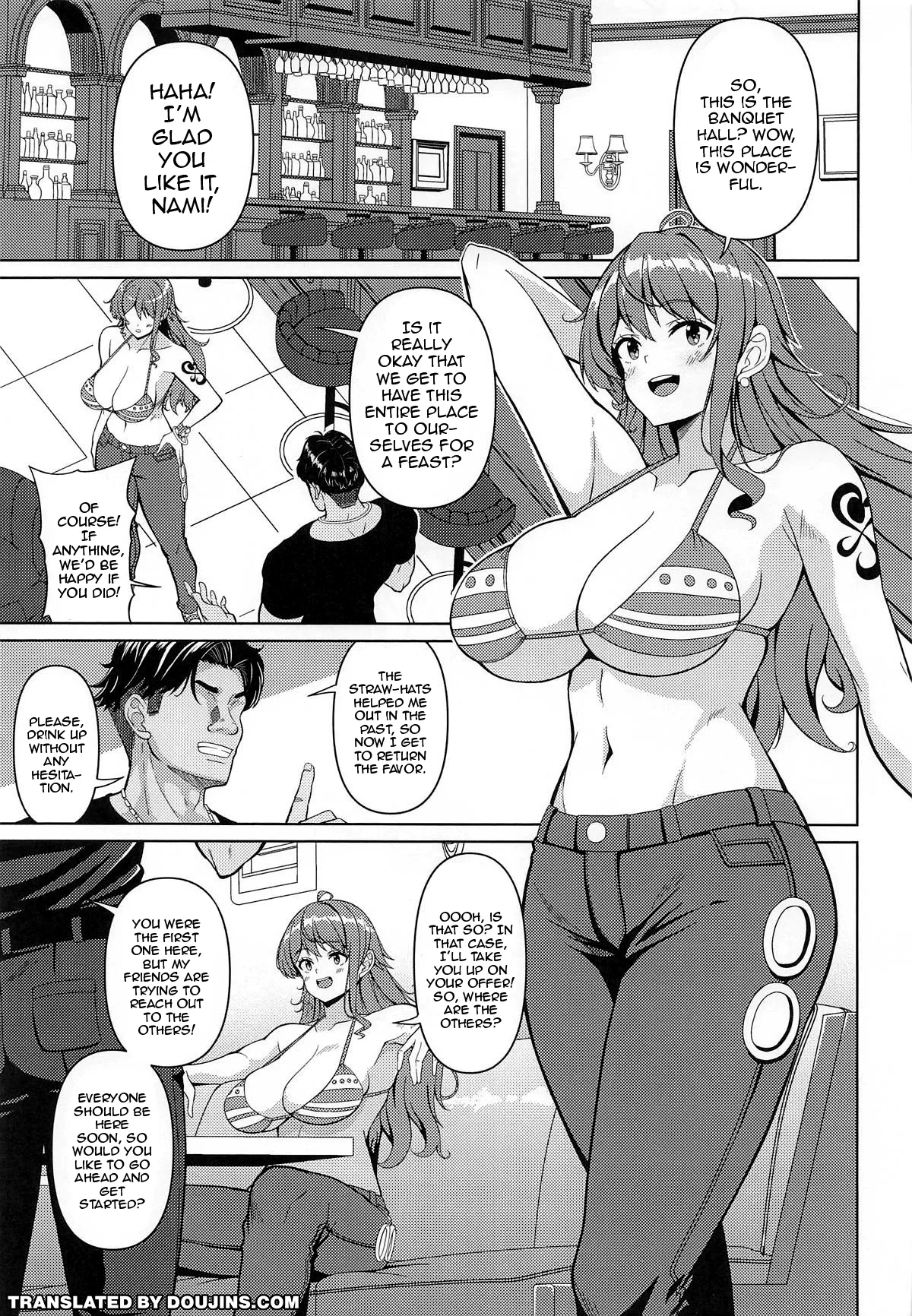 Kaizoku Kyounyuu - Utage / The Big Breasted Pirate And The Feast page 2 full
