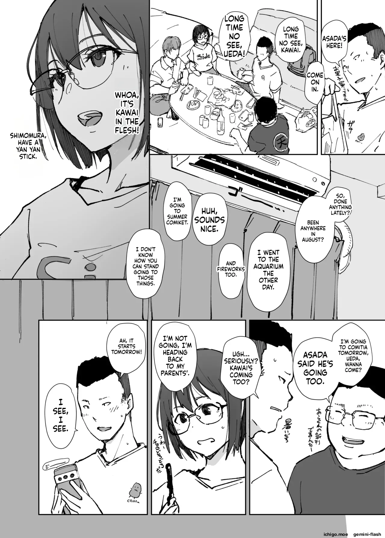 College Glasses Girl Noriko-chan Vol. 2 - MTL page 7 full