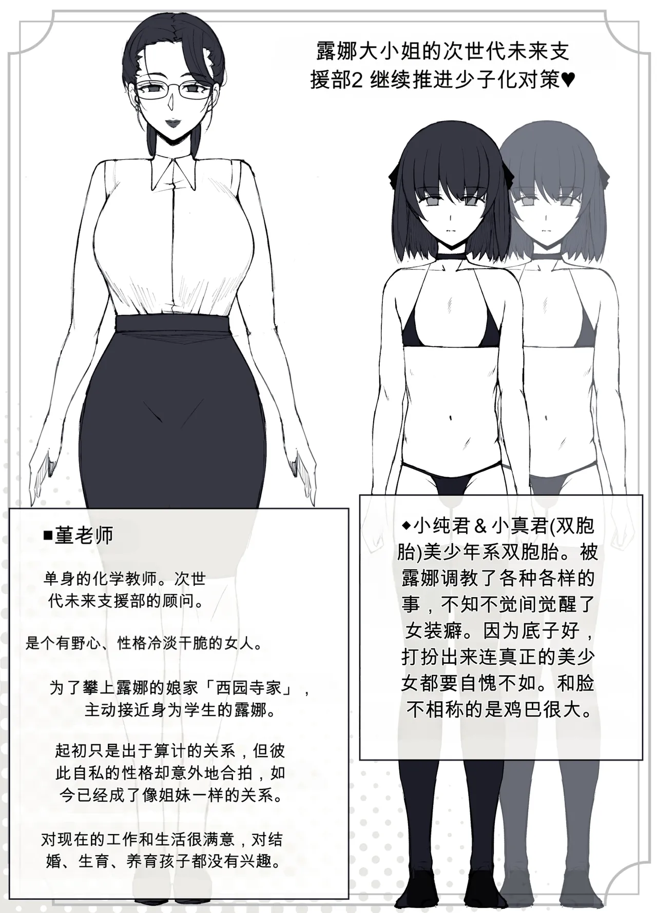 Luna Ojou-sama no Jisedai Mirai Shien-bu 2 -Shoushika Taisaku Tsuzukemasu- page 7 full