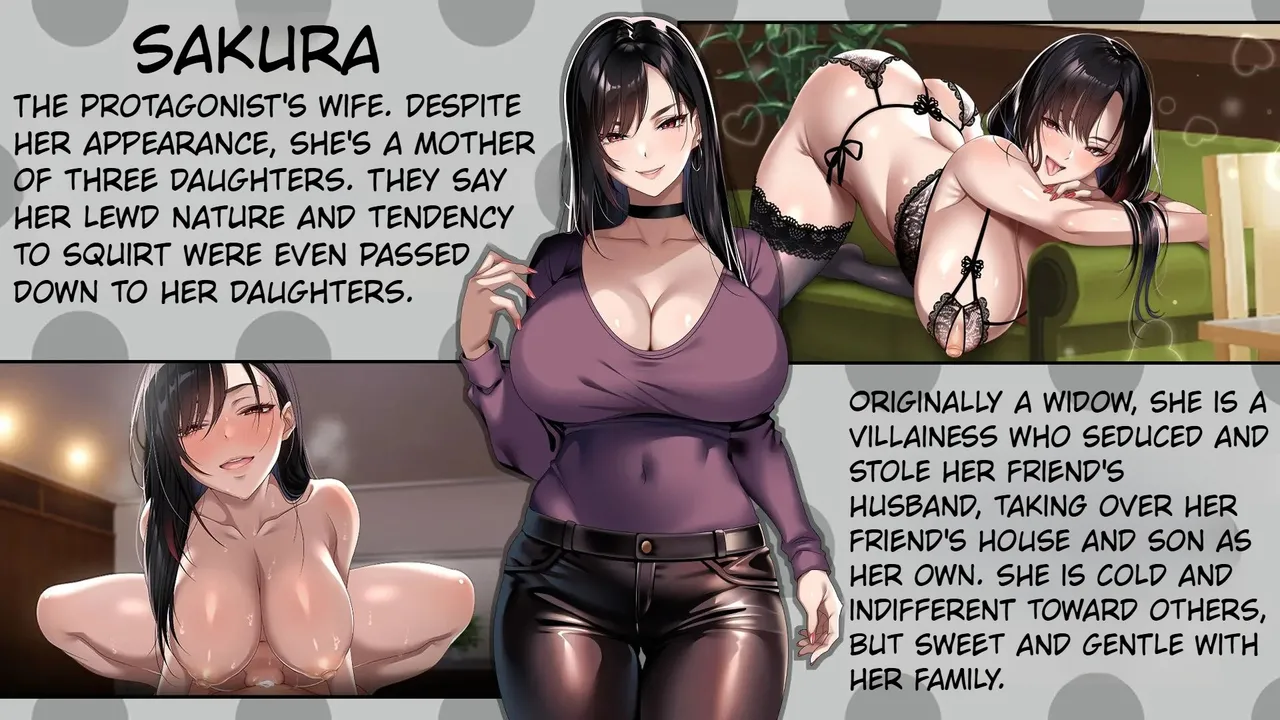 The story of a peerless father impregnating his black-haired gyaru daughter. page 5 full