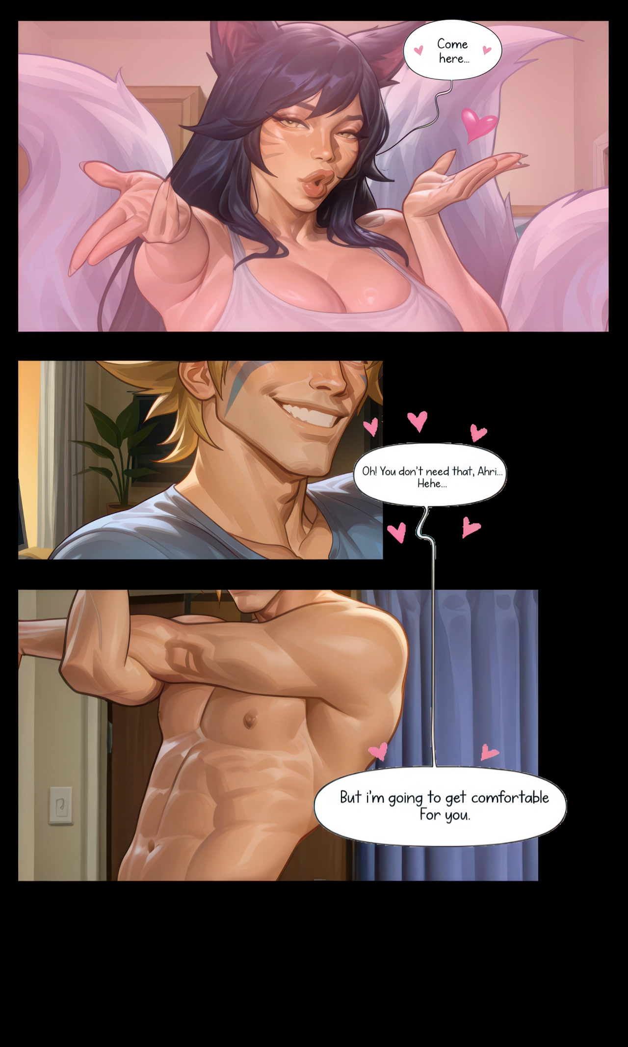 Ahri x Ezreal Charming Time page 3 full