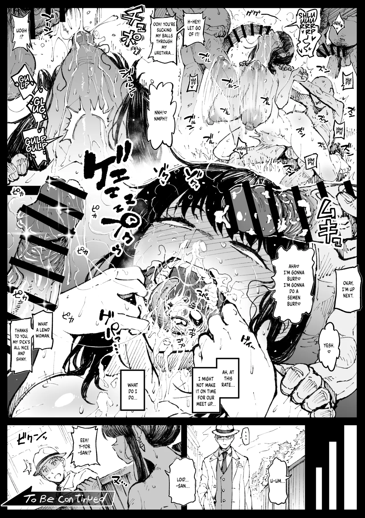 Yor Gets Caught By A Bunch Of Homeless Old Men page 5 full