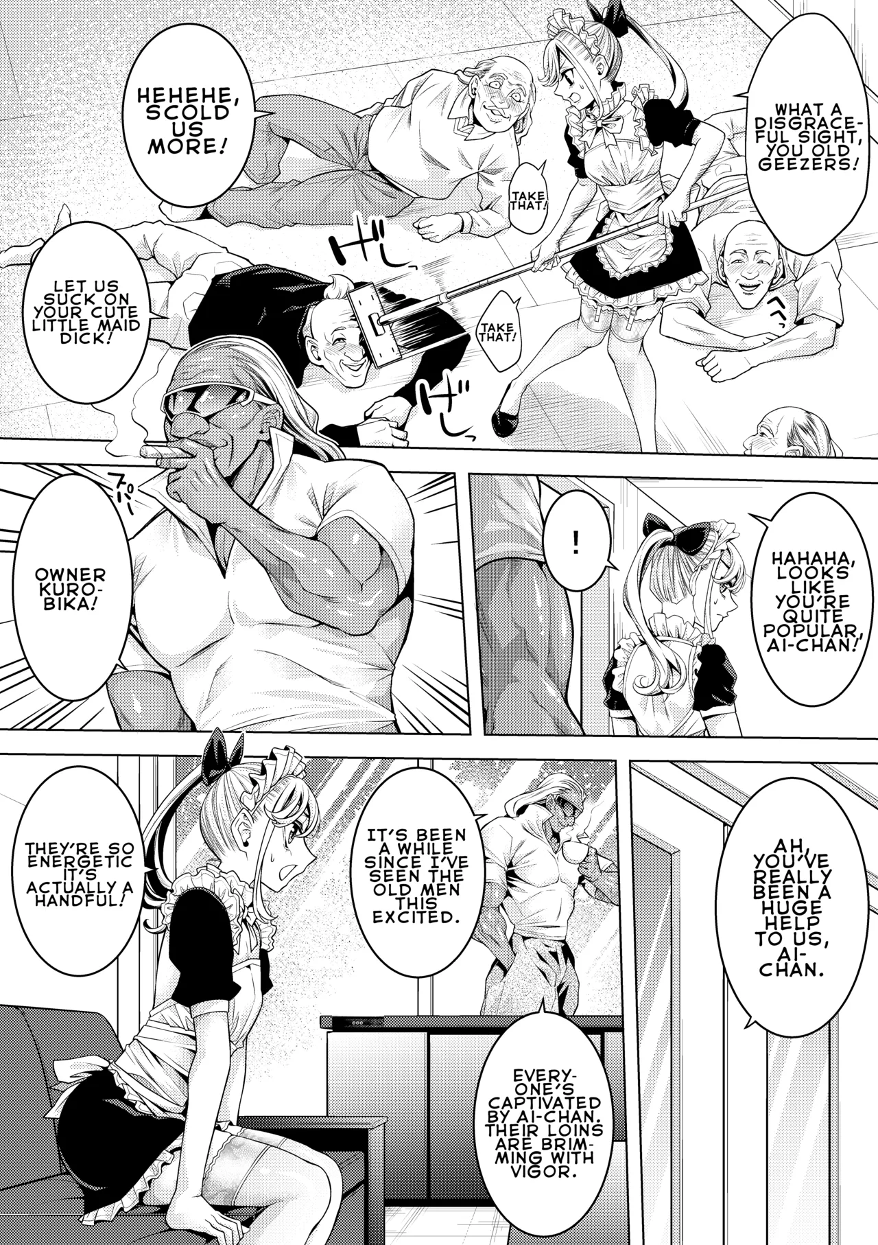 Otokonoko Maid Roujin Home de Soap no Maki | Femboy Maid: The Soapland Chapter at the Nursing Home page 5 full