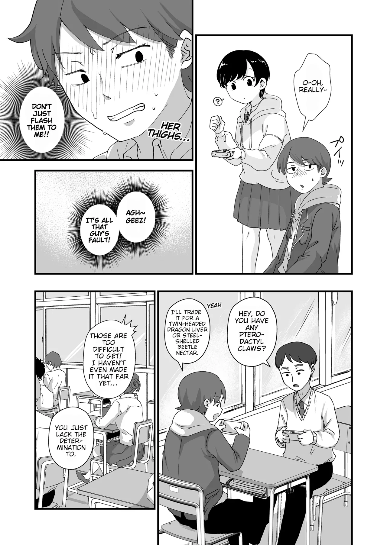 The Two of Them are at the Age Where They Become Interested in Each Other. page 6 full