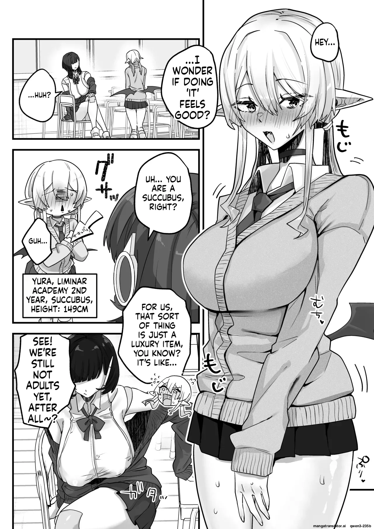 Houkago, Android to Succubus wa. | After School, Android and Succubus. page 4 full