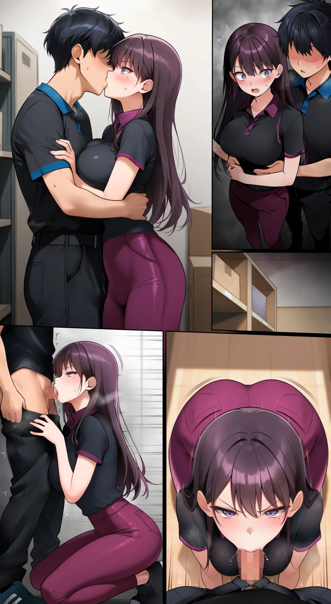 RiNGで隠れセックス3ページ漫画 page 5 full
