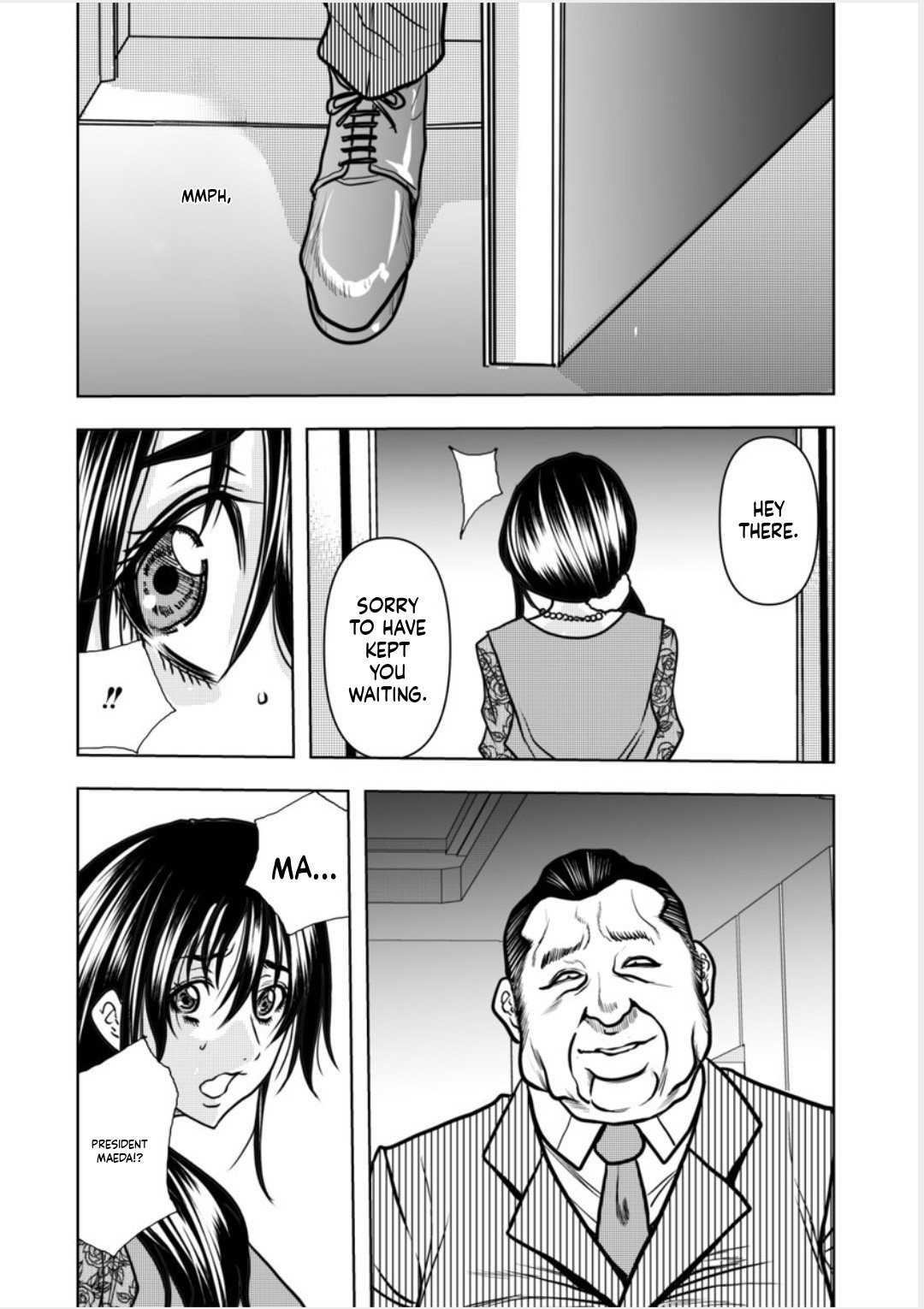 Contract wife - The days of being embraced by her husband's boss began for her husband - 7 page 7 full