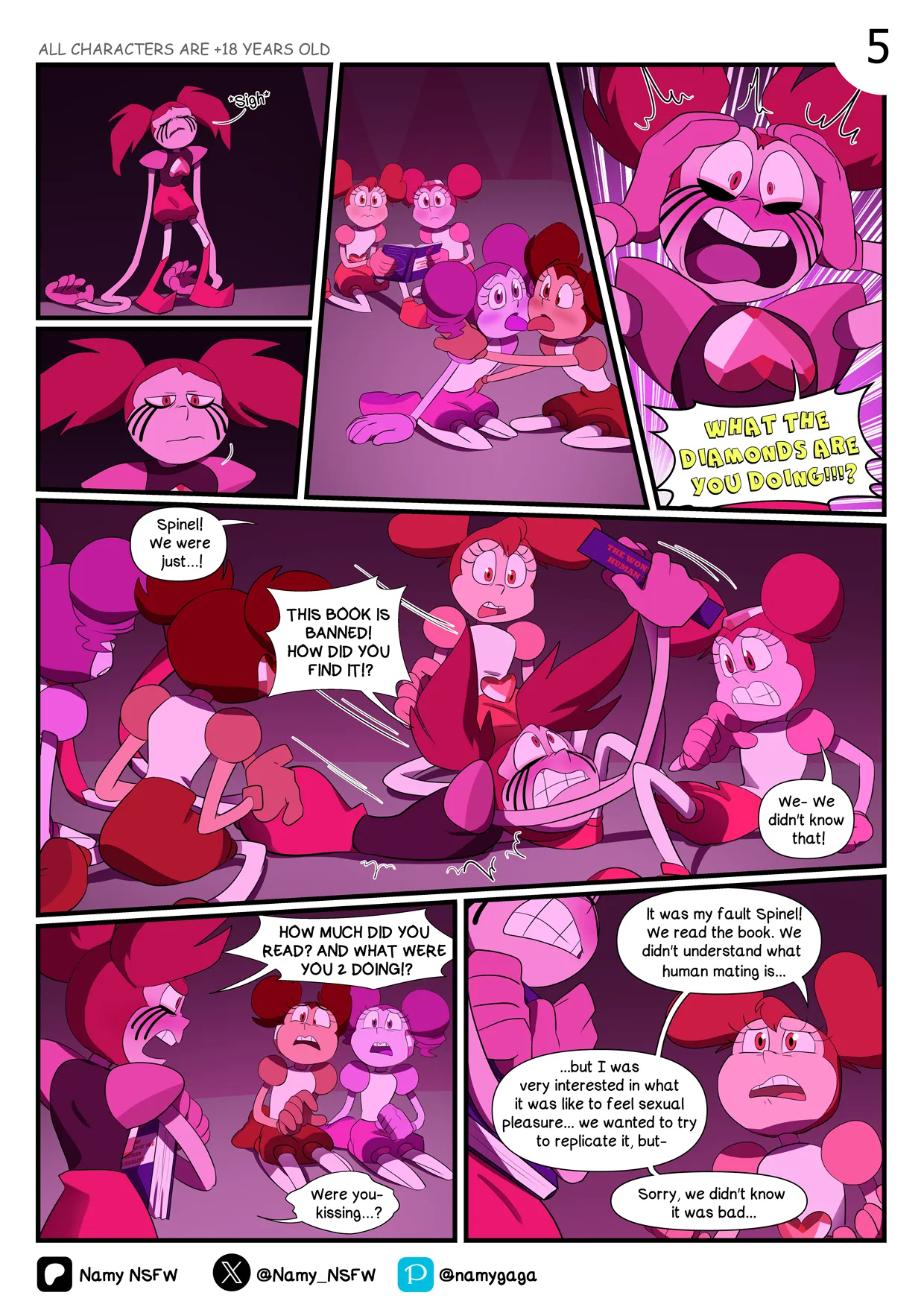 Spinel's Gang Bang  - NamyNSFW page 5 full