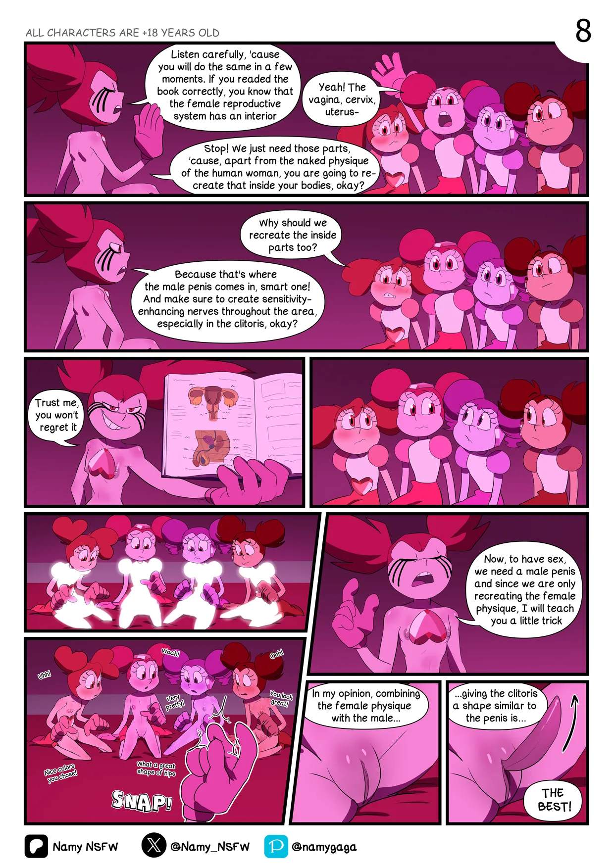 Spinel's Gang Bang  - NamyNSFW page 8 full
