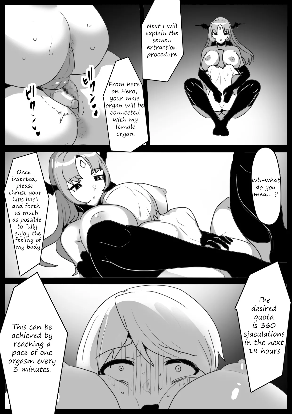 A story about being dominated by a succubus droid, turned into a dog, being subject to interrogation, torture, semen extraction and seeing executions page 6 full