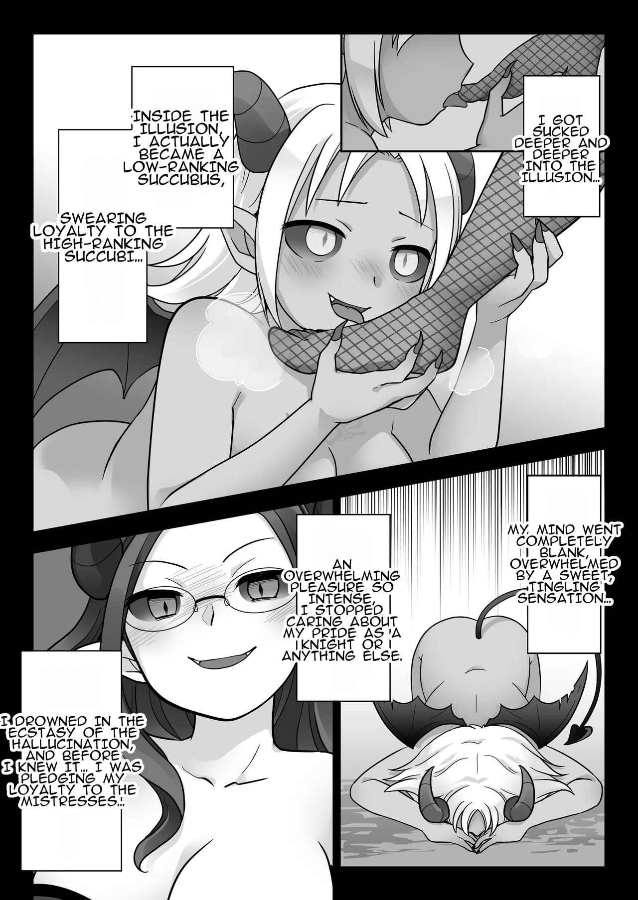 Elite Kishi no Daraku TS ~ Otoko ni Modoretanoni Futatabi TS Sakyubasu Ochi Shichau Kishi-sama ~ | The Fallen Elite Knight: TS ~The Knight Who Returned to Being a Man, Only to Fall Again as a TS Succubus~ page 8 full