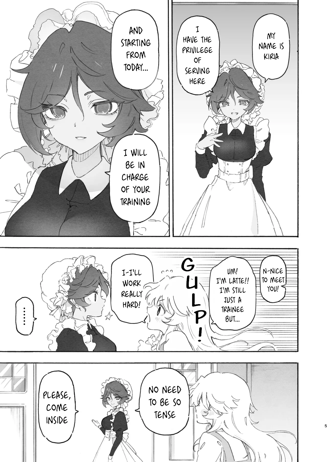 Yuri Kyuuji ~Youen Shujin to Midara na Maid~ | Yuri Service: The Seductive Master and Lewd Maid page 5 full