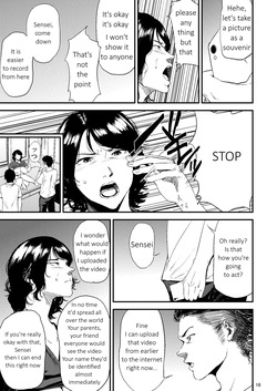 [Gossipgothic (Shishiji)] Sukoshi Ki no Tsuyoi Rika no Sensei ga Seito ni Moteasobareru H na Hon [English] — page 18