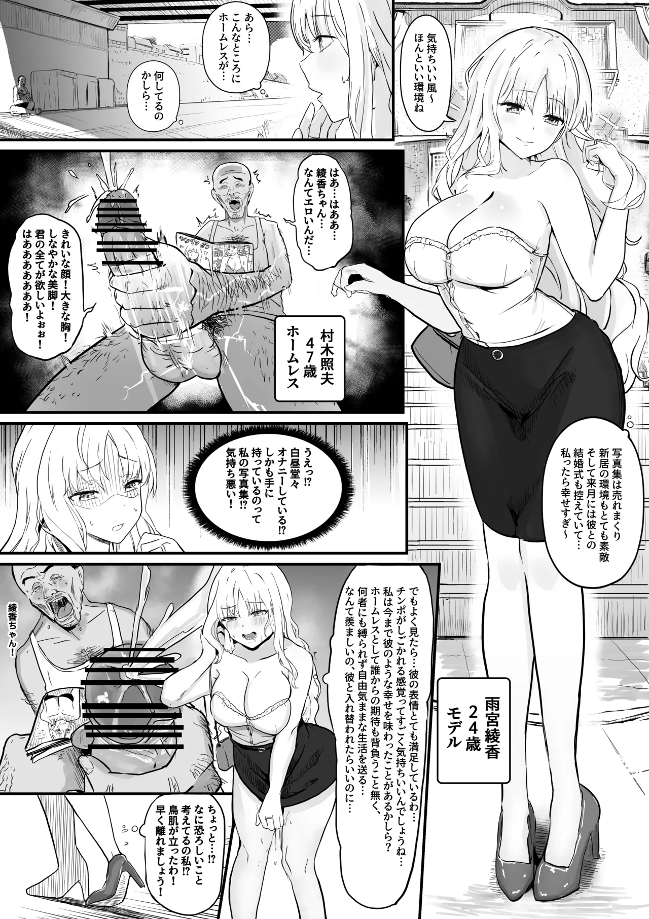 急性入れ替わり衝動－モデルとホームレス page 2 full