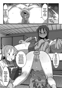 [Kaeru Douhu (Downer)] Meds made Mio's butt loose, so she took more to tighten it. Yuuko and her sister fuck Mio in the ass. (Nichijou) [Edited MTL, Futa Anal TL] — page 20