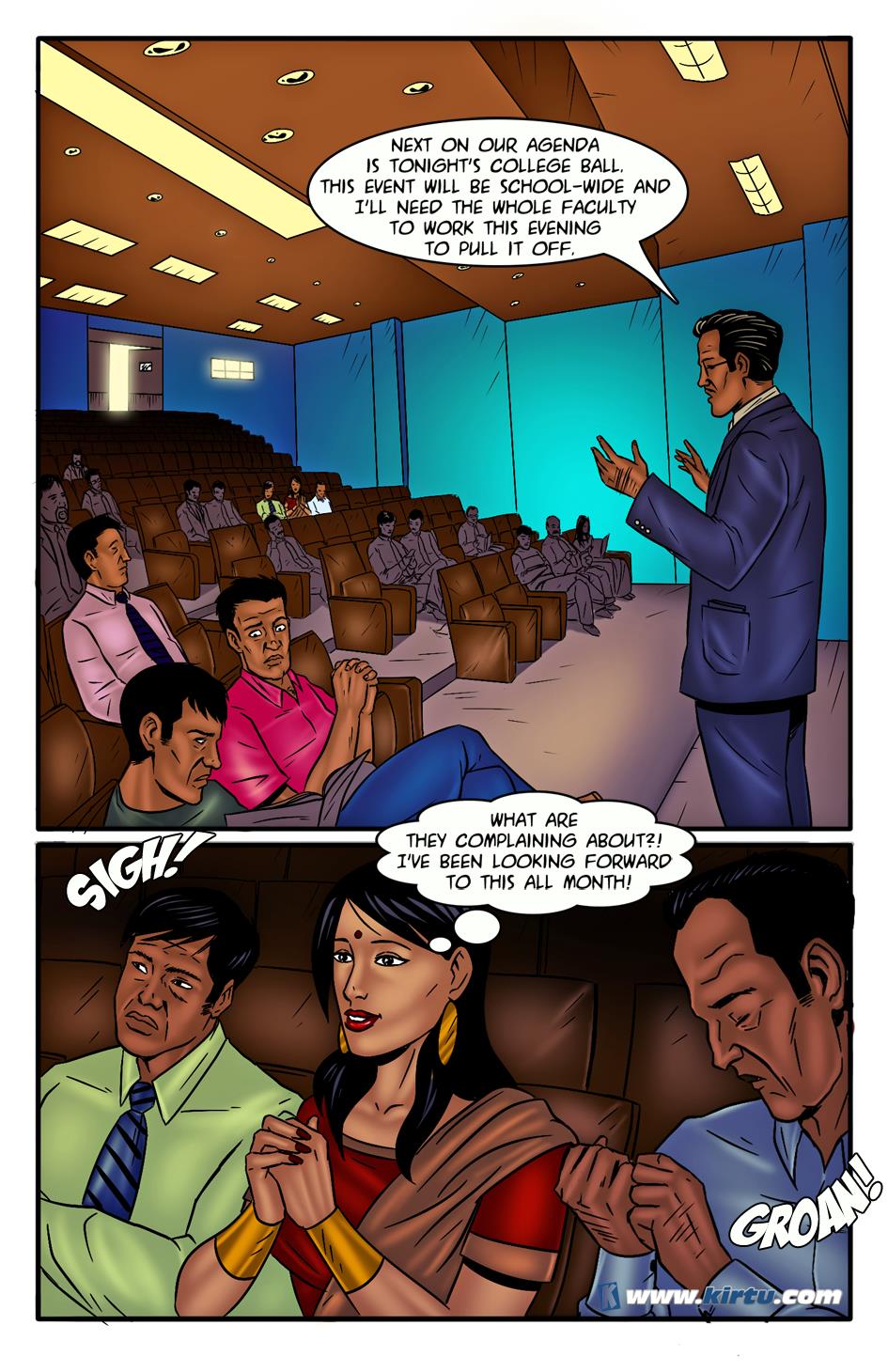 Miss Rita - Chapter 13 - The school ball promises to be a ball for one set of balls! page 2 full