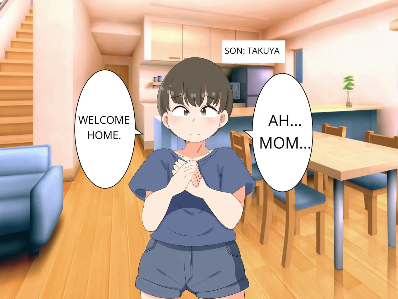 No way! I, a mother, am the object of my son's sexual desire! page 4 full