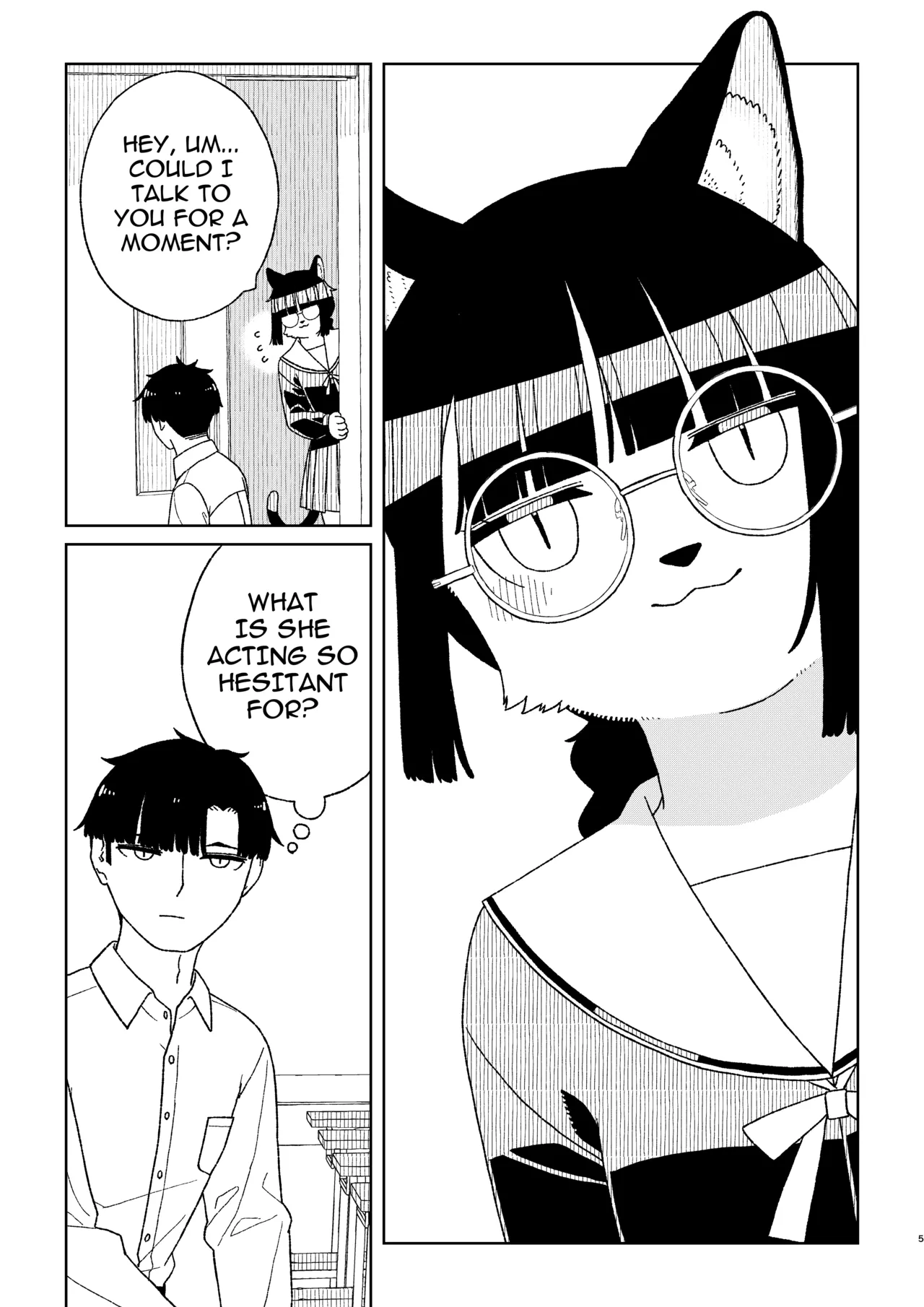 Neko no Te "o" Karitai page 5 full