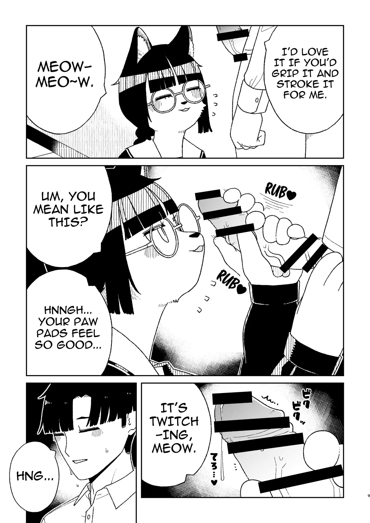Neko no Te "o" Karitai page 9 full