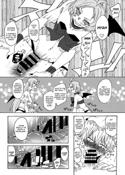 [Akaaka Ranman (Gumi Kurage)] Saikyou Yuusha ga Zako Succubus Shimai no Seieki Server ni naru Hanashi! | The Story of the Strongest Hero Becoming a Semen Dispenser for Small-Fry Succubus Sisters! [English] — page 22