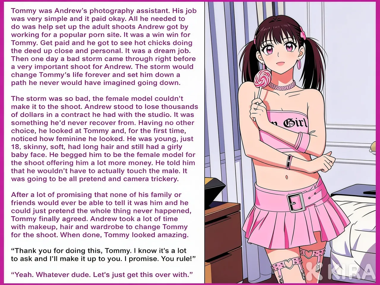 The Assistant a Kittie Captions Tribute page 2 full