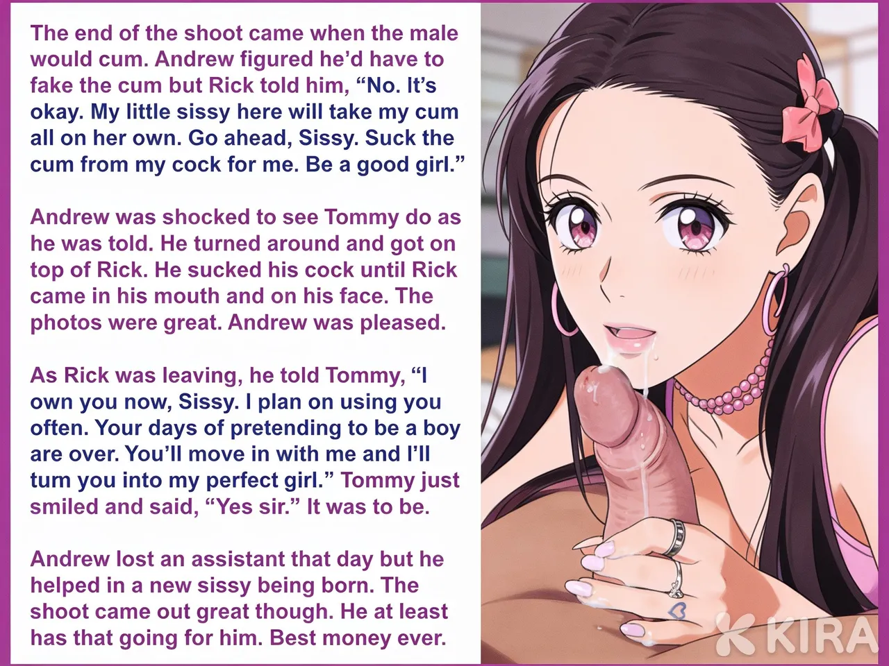 The Assistant a Kittie Captions Tribute page 8 full
