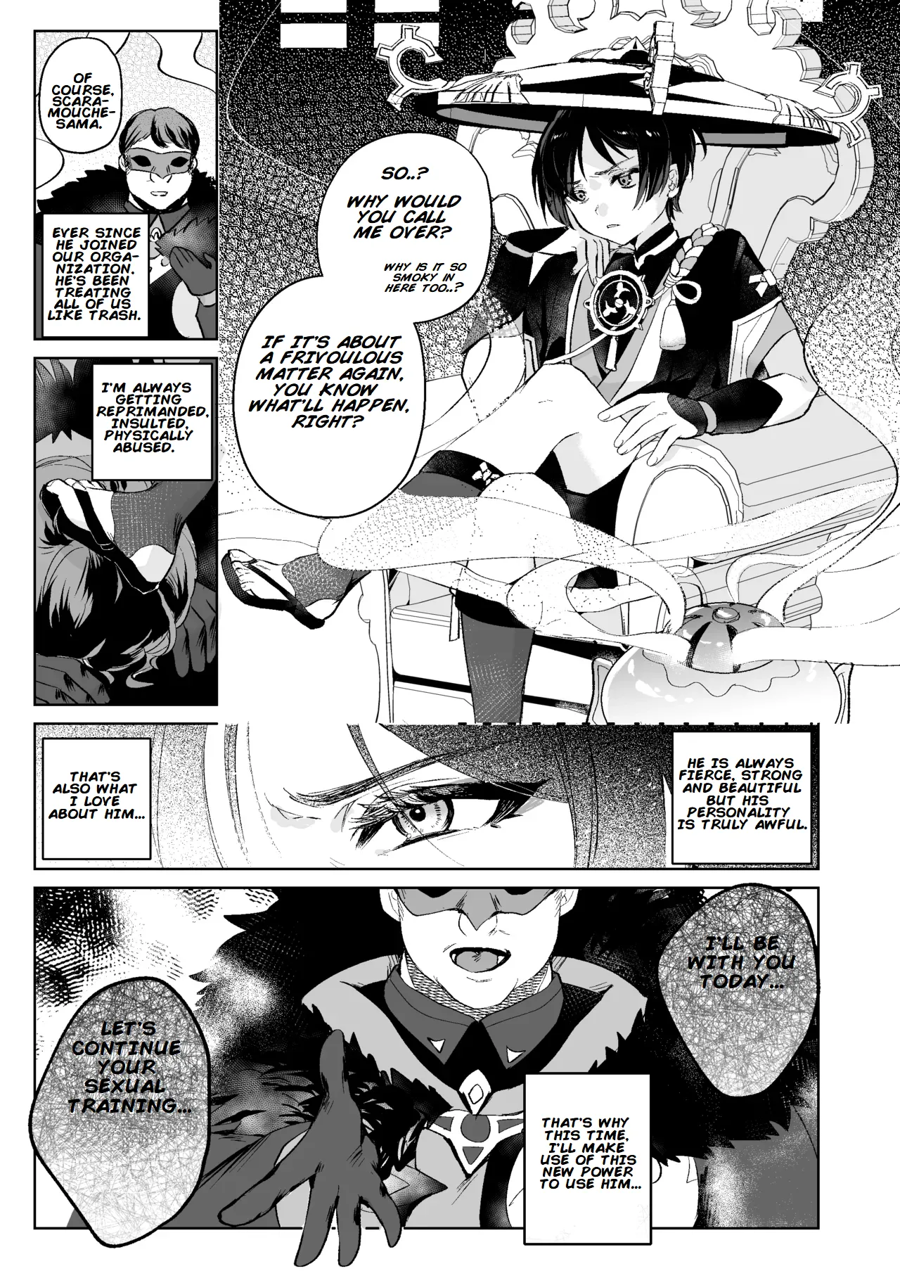 Mob x Scaramouche Saimin Soft Wakarase page 2 full