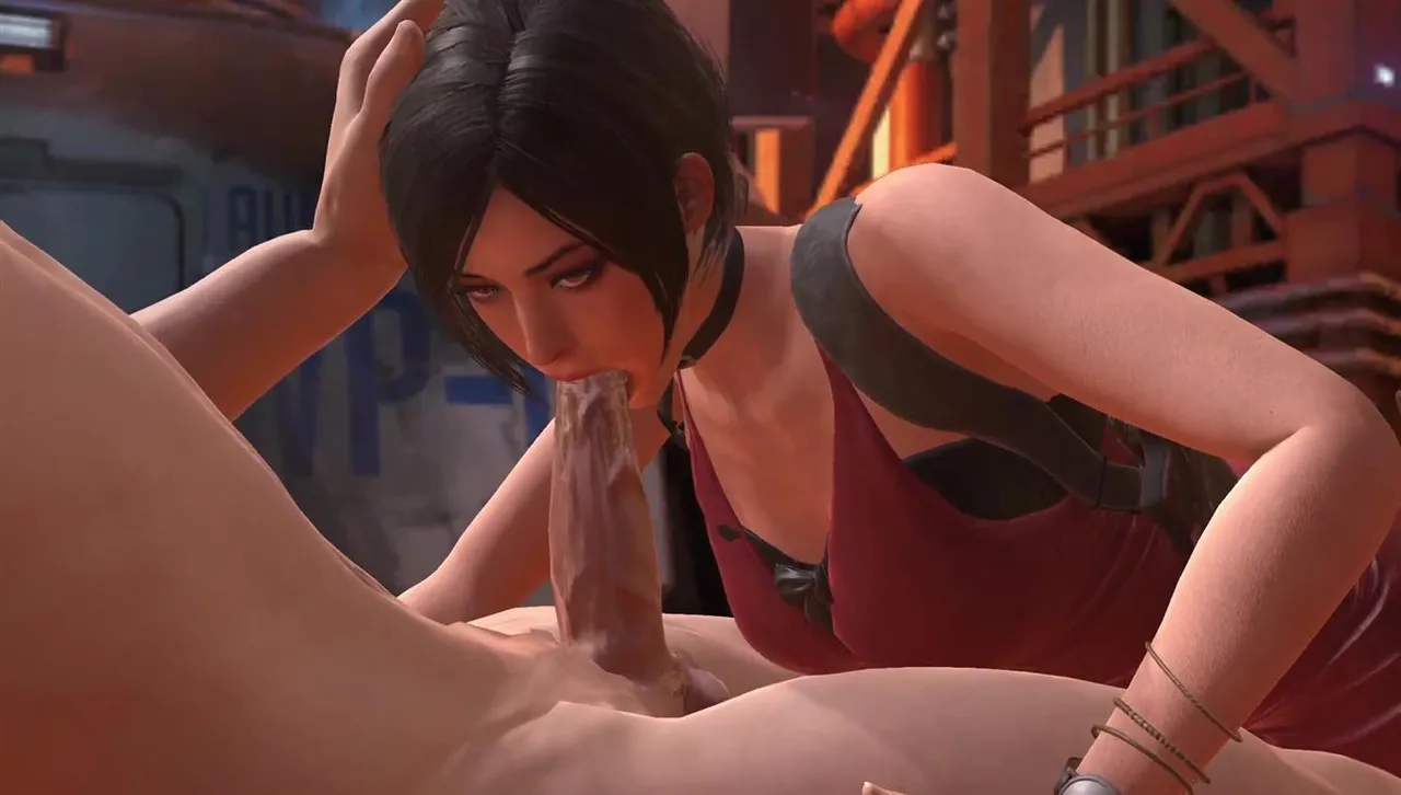 Ada Wong Gives A Deepthroat Blowjob page 4 full