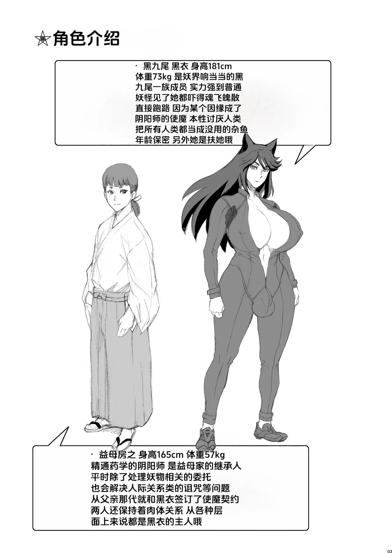 Nihon Tsuntsun Futanari Youko o Butabuta ni Shitsukechau Ohanashi page 3 full