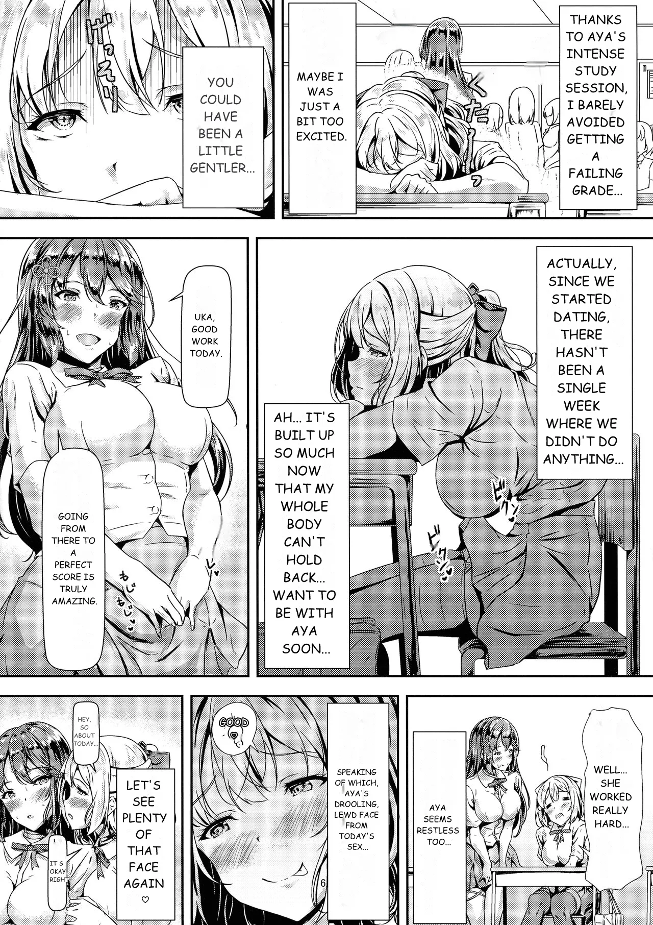 Kurokami LONG Futanari-chan to Jyunai SEX ga Shitaii! Part II page 6 full