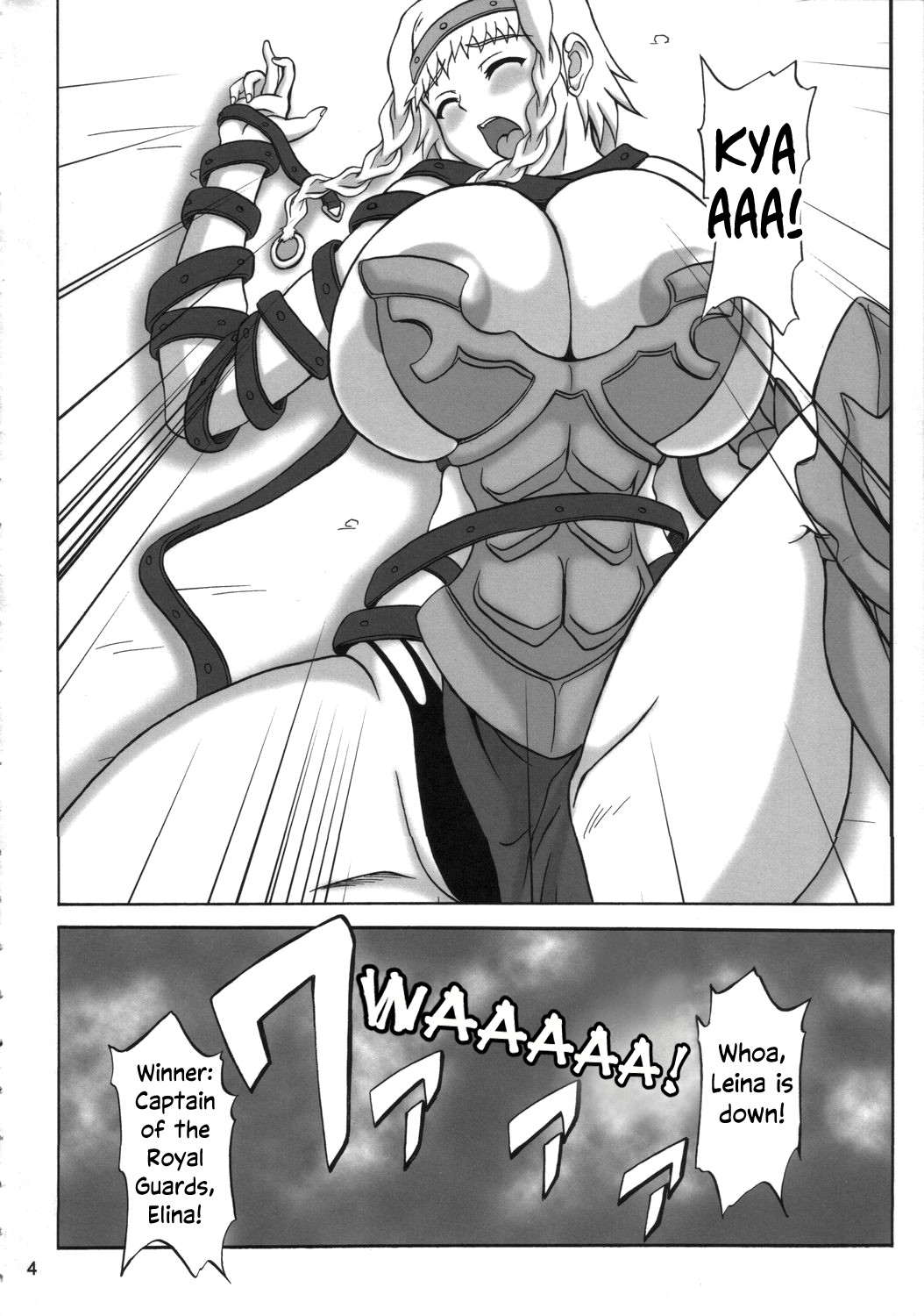 Injoku no Senshi Leina & Elina | Defiled Soldiers: Leina & Elina page 3 full